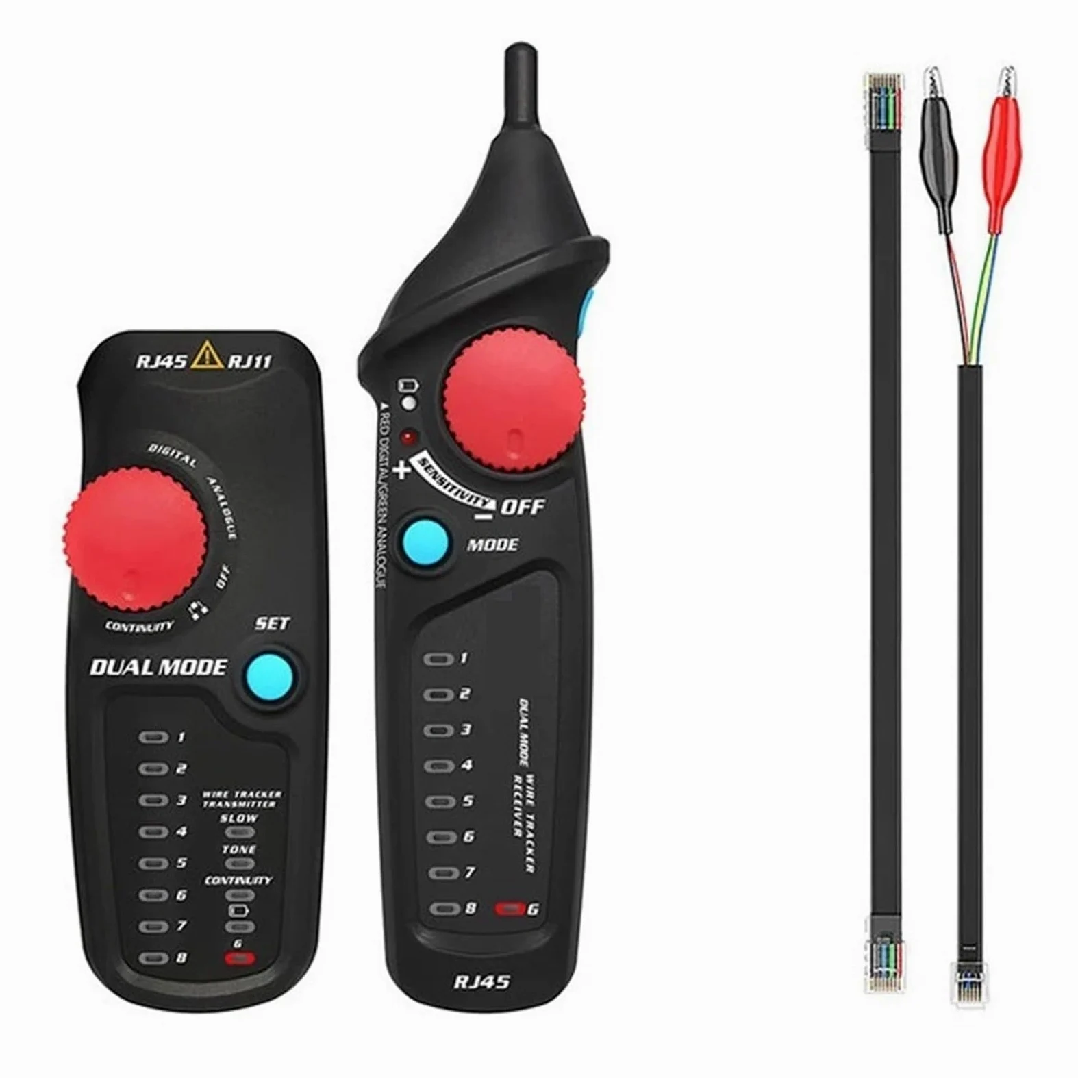 Tester kabli sieciowych FWT82 Wyszukiwarka Linii Przeciwzakłóceniowych Wielofunkcyjny Tester Sieci POE Urządzenie Do Sprawdzania Przewodów Sieciowych. Przyrząd Do Patrolowania Linii