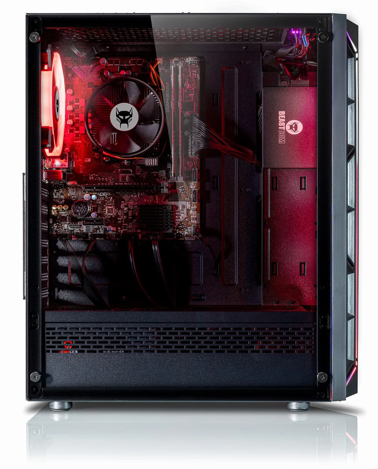 BEASTCOM Q3 Gaming PC AMD Ryzen 3 4X4.00 GHz 16GB RAM 1TB SSD 4K Vega Windows 11
