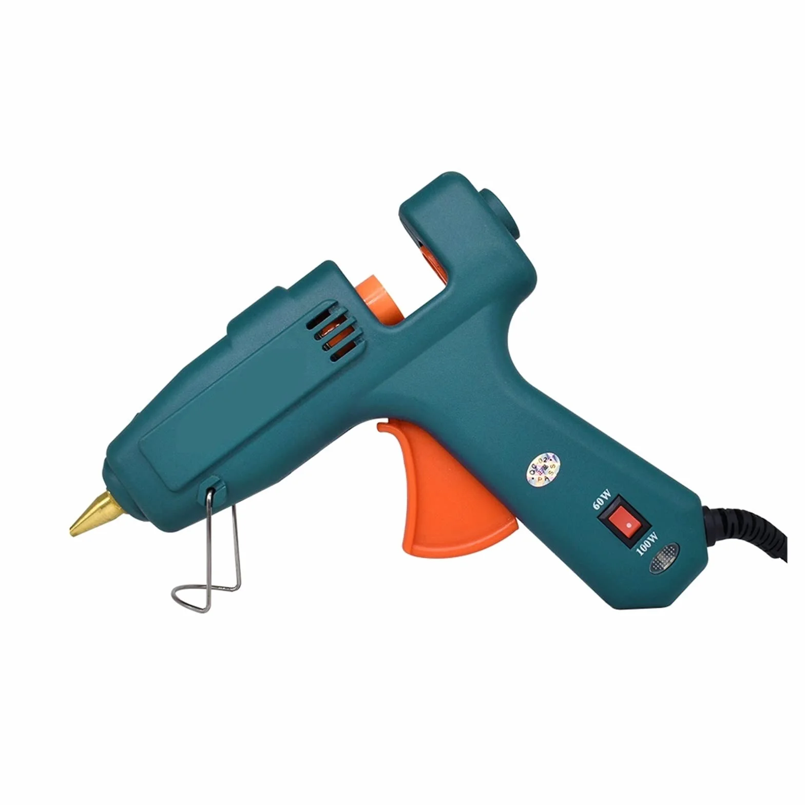 Pistolet do klejenia na gorąco 60/100W pistolet do klejenia na gorąco pistolet do klejenia o wysokiej temperaturze do użytku domowego, użyj 11 mm prętów kleju z 5