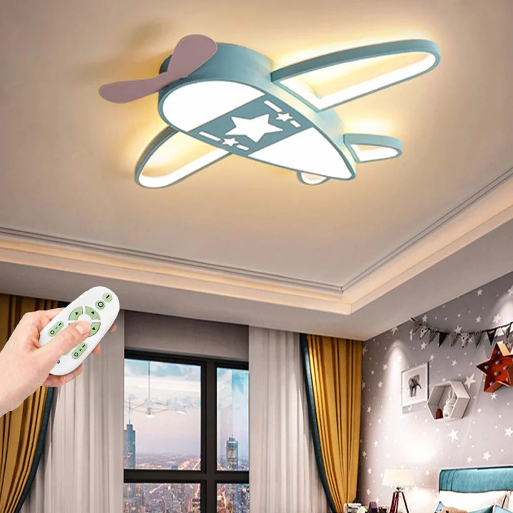 Lampa sufitowa LED z pilotem ściemniana dekoracja dla dzieci