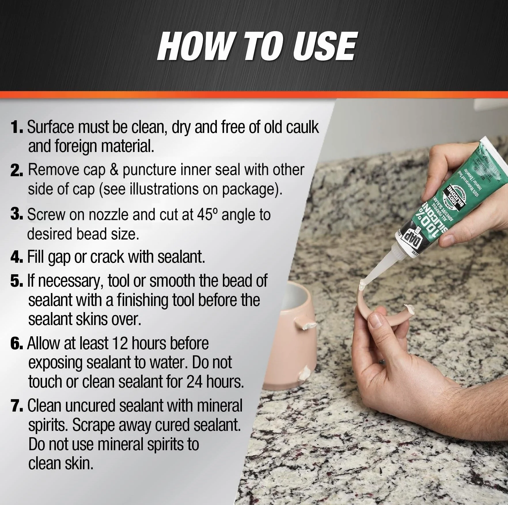 3-oz. Clear Silicone Aquarium Sealant -00755