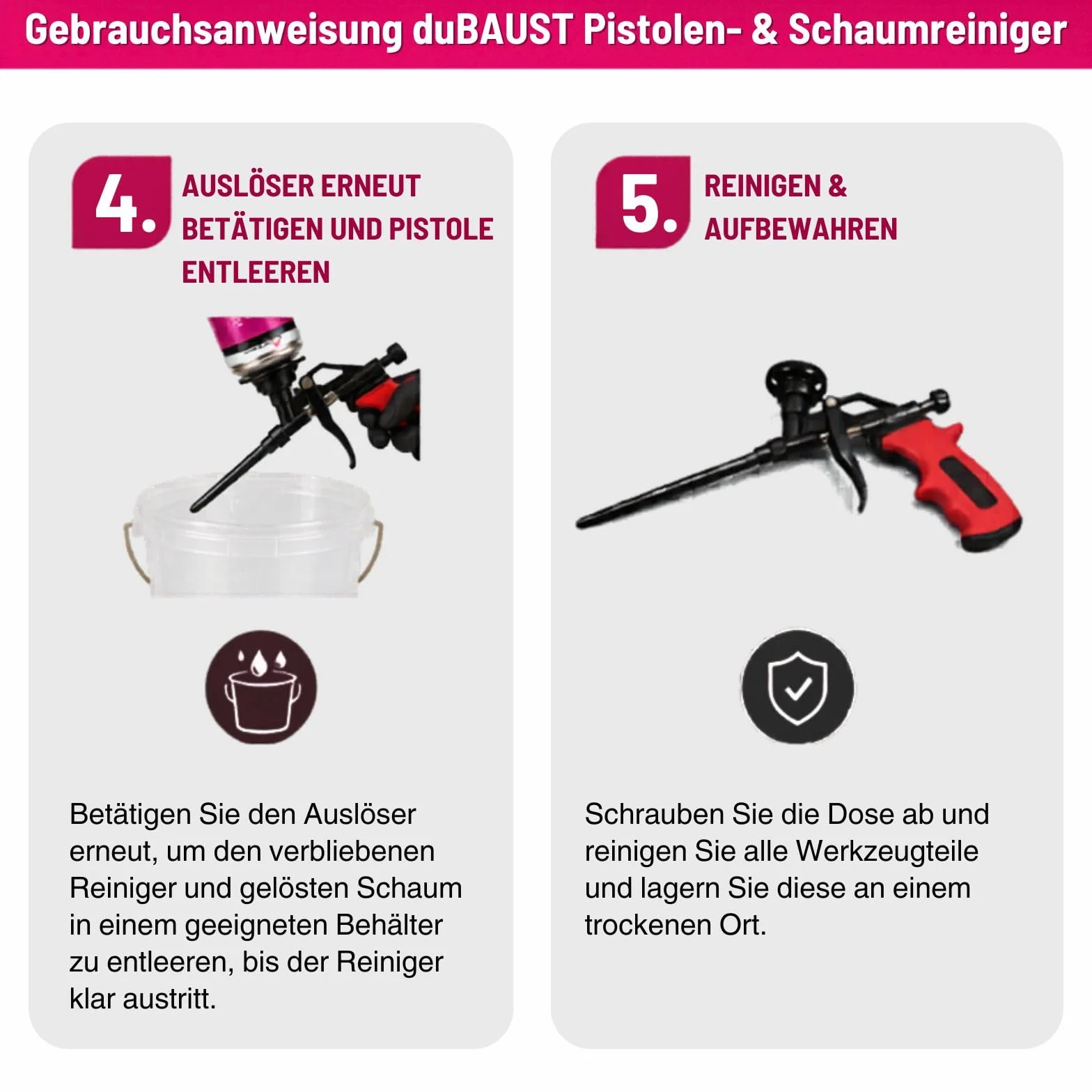 MSP24 Bauschaum Montageschaum Pistolenschaum Zestaw 750 ml Combis PU Dämmschaum o wysokiej izolacji akustycznej B2 (ze środkiem czyszczącym PRS24 500 ml + pistolet do pianki Business, 12x