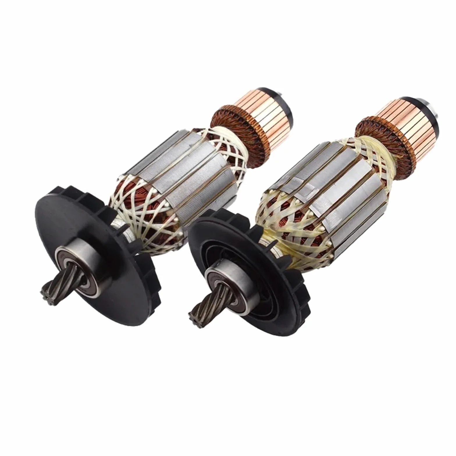 Wirnik twornika, armatura 220-240 V, kompatybilny z Bosch, wirnik do GCO200 TCO2000 GCO2000 2100 akcesoria do elektronarzędzi kotwicowych (7 zębów z łożyskami)