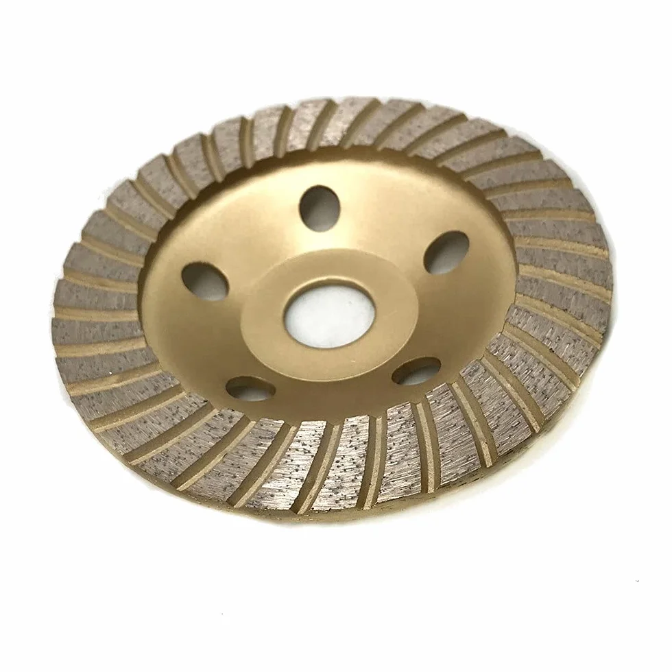 Trade-Shop Profi TURBO diamentowa tarcza szlifierska 125 x 22,2 mm, kompatybilna z szlifierką kątową DeWalt Eibenstock Festool Hilti Flex Collomix