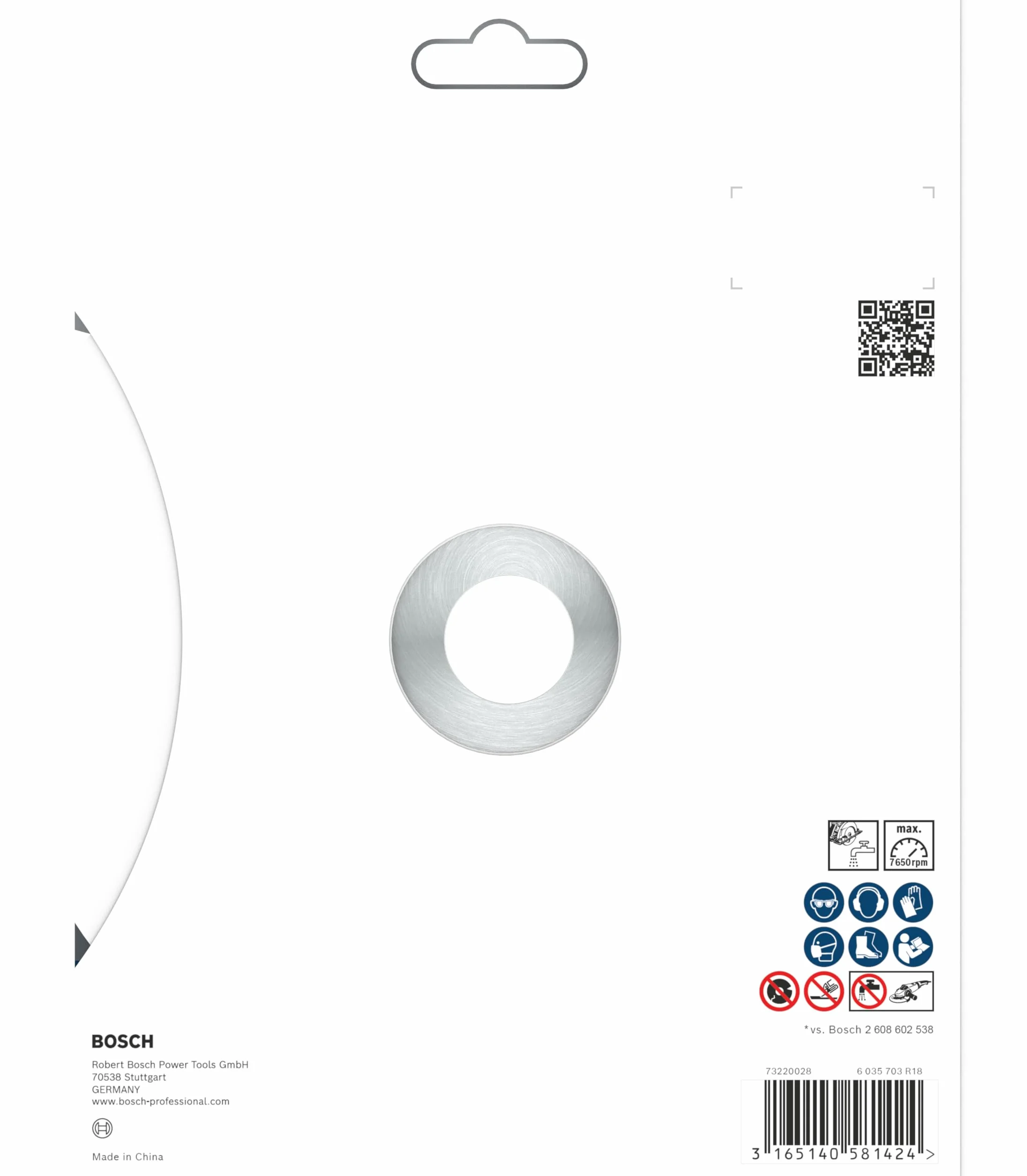 Bosch 1x Diamentowe tarcze tnące PRO Ceramic do przecinarek do płytek z otworem 25,4 mm (do Płytki, Twarde płytki, Ø 200 mm, Professional Akcesoria Pilarka stołowa)