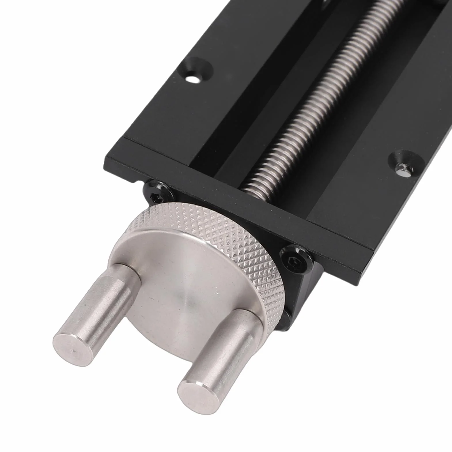 Bewinner Imadło Stołowe do Obróbki Drewna z Zaciskiem Bezwładnościowym Quick Shift, Skok 0–110 Mm, Mocowanie 20 Mm do Stołu, Stop Aluminium, Imadło ze Stali