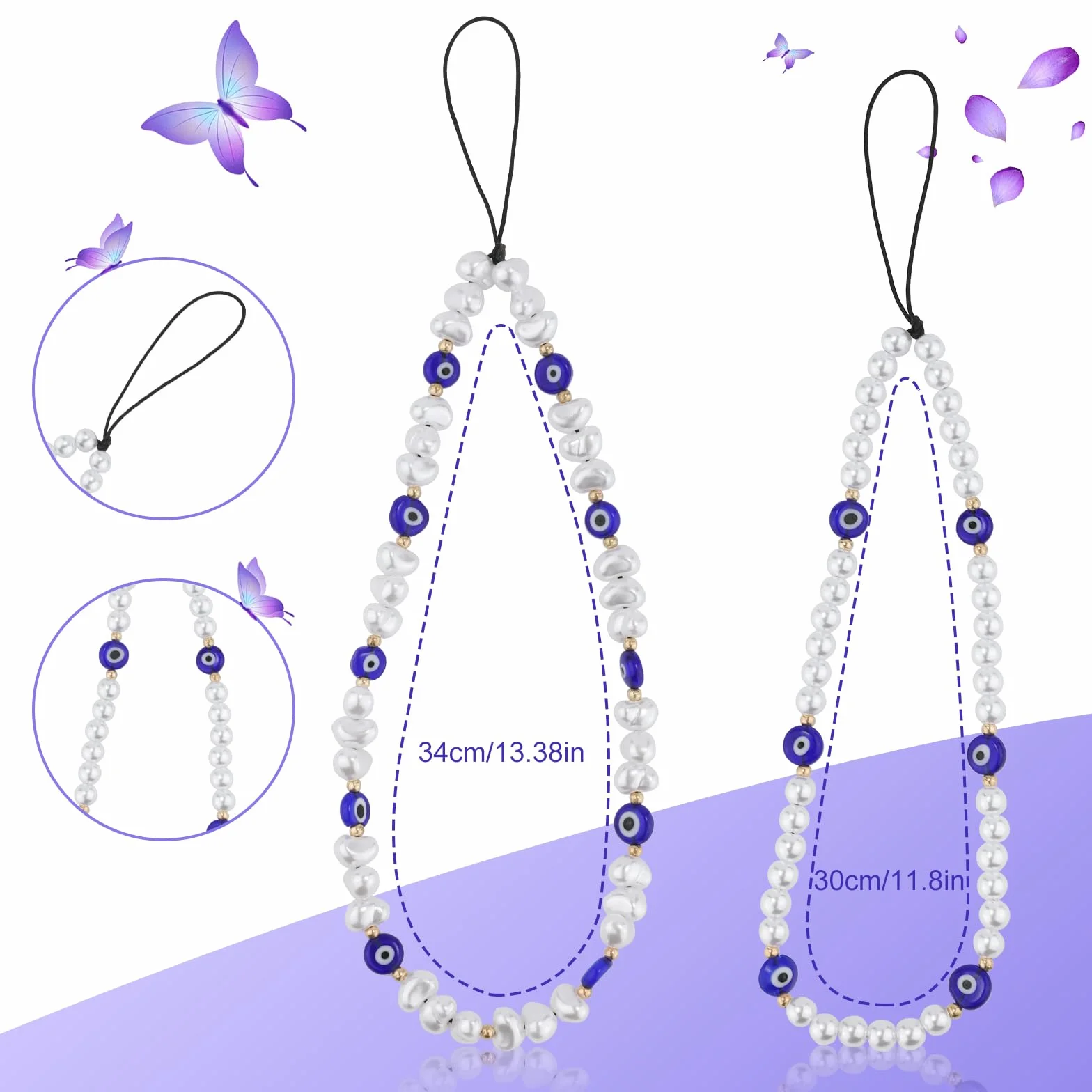 Phone Charm Koralik Okrągły Specjalny Kształt Lanyard Pasek na Nadgarstek Uroczy Brelok