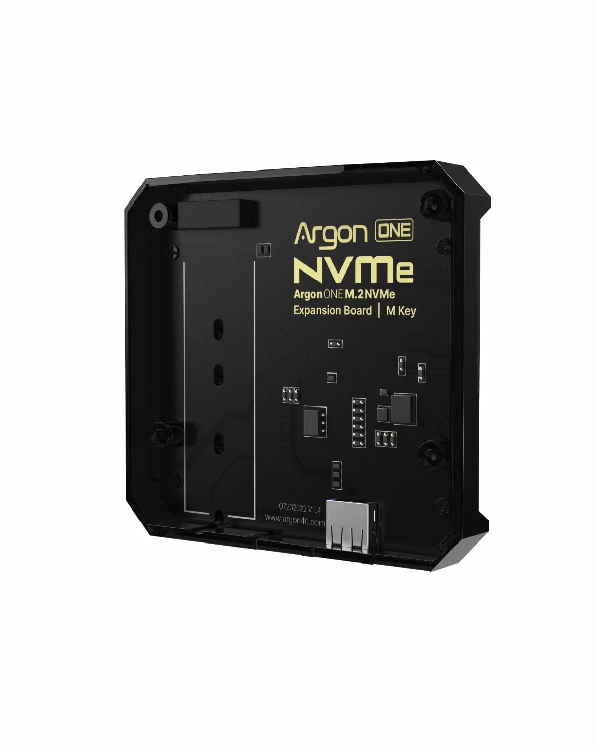 Argon ONE M.2 NVME płytka rozszerzeń do Raspberry Pi 4, M-Key NVME SSD, kompatybilna z Argon ONE V2