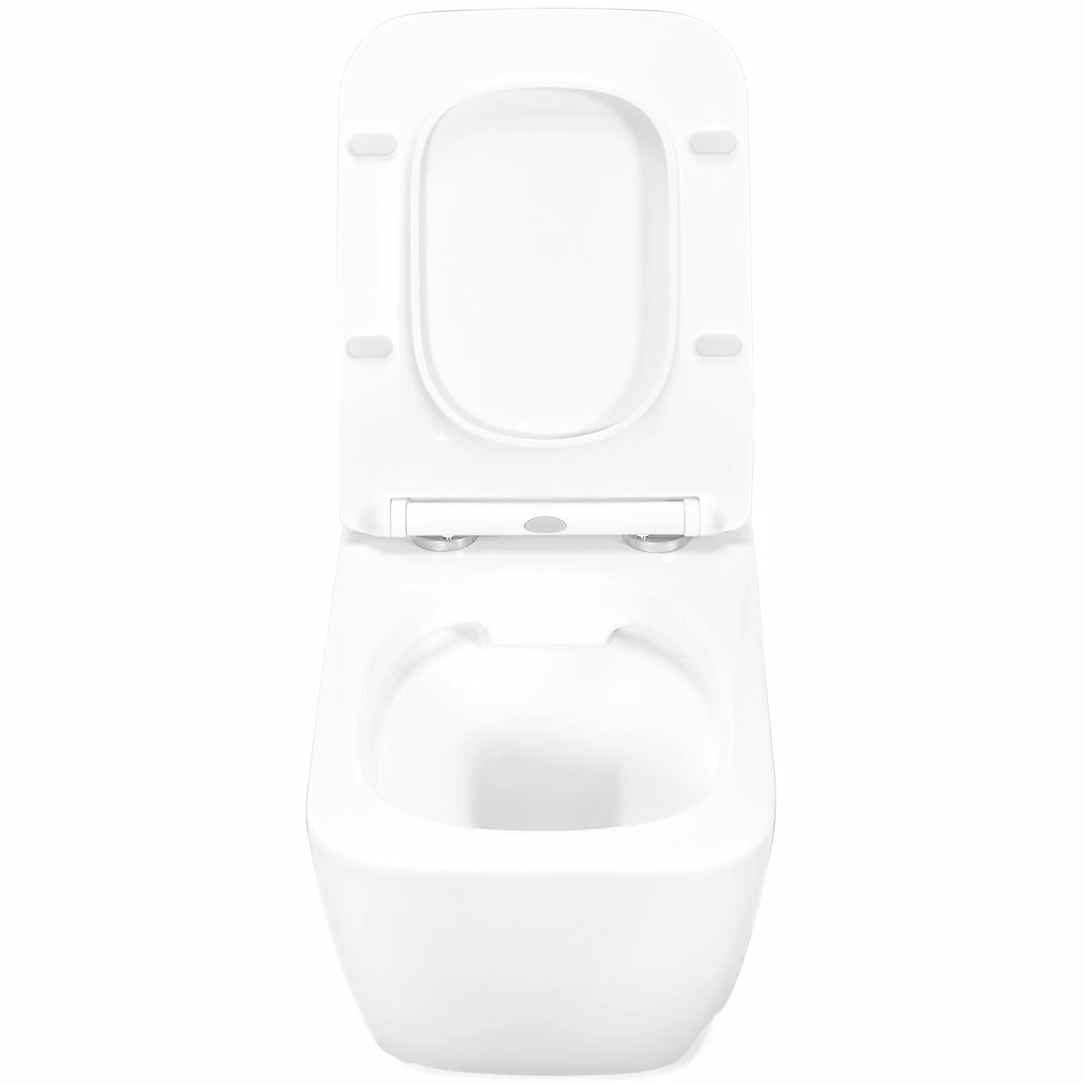 Rea Misa Wc Podwieszana, Martin Rimless Duroplast/Slim/Zm Biały, 51x36,5x32,5cm