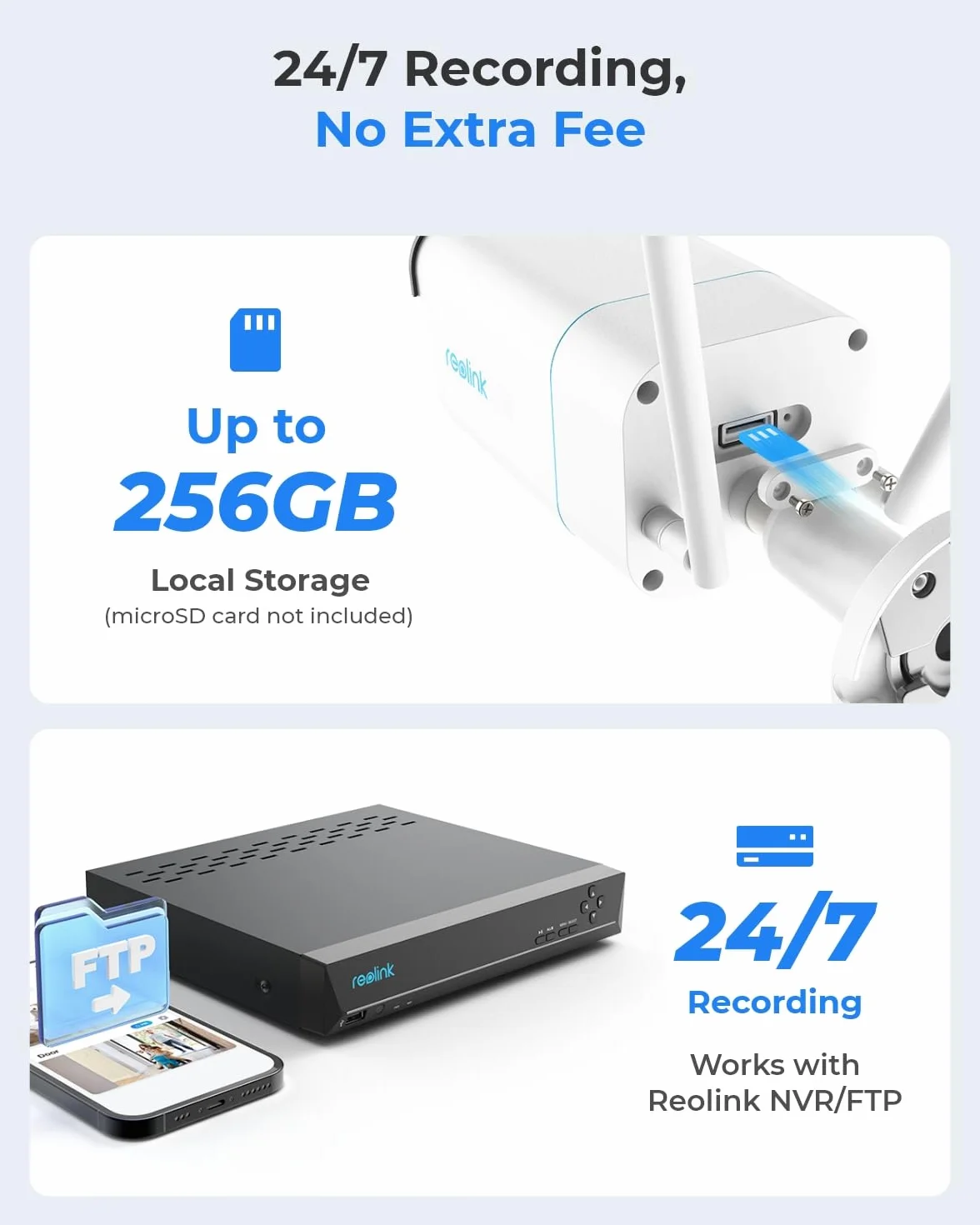 Reolink RLC-811WA Kamera Bezpieczeństwa 4K 8 MP 5-krotny Zoom Optyczny Wi-Fi 2,4/5 GHz Kolorowy Noktowizor