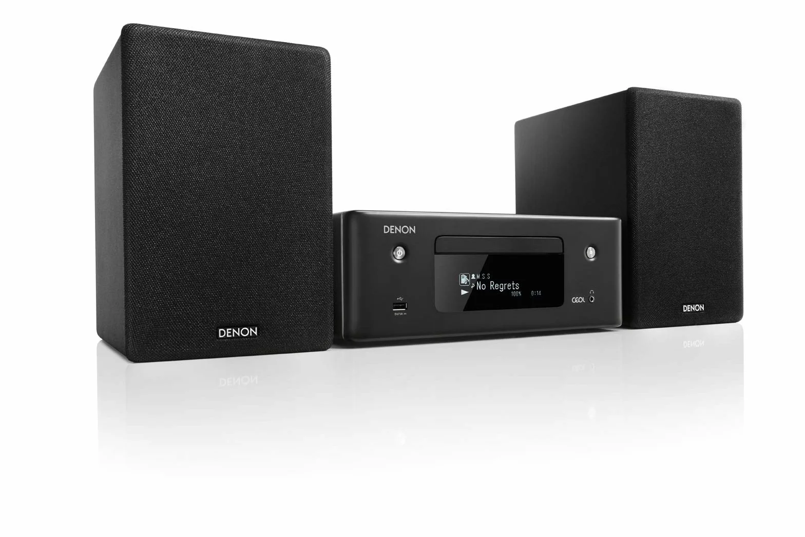 Denon RCDN10BKE2 Zestaw Stereo Czarny