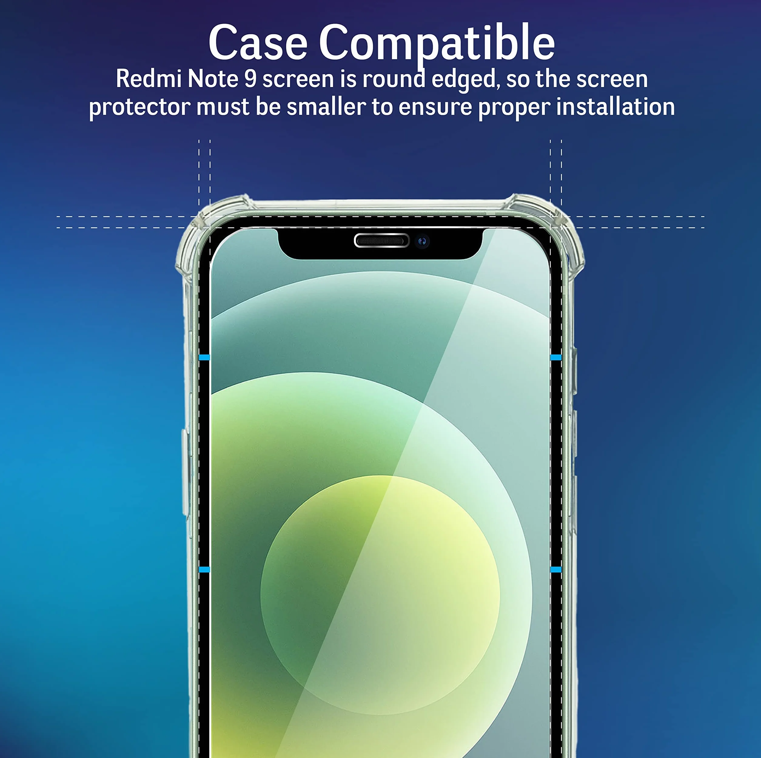 Ochraniacz ekranu szkło hartowane do Xiaomi Redmi Note 9 3 sztuki