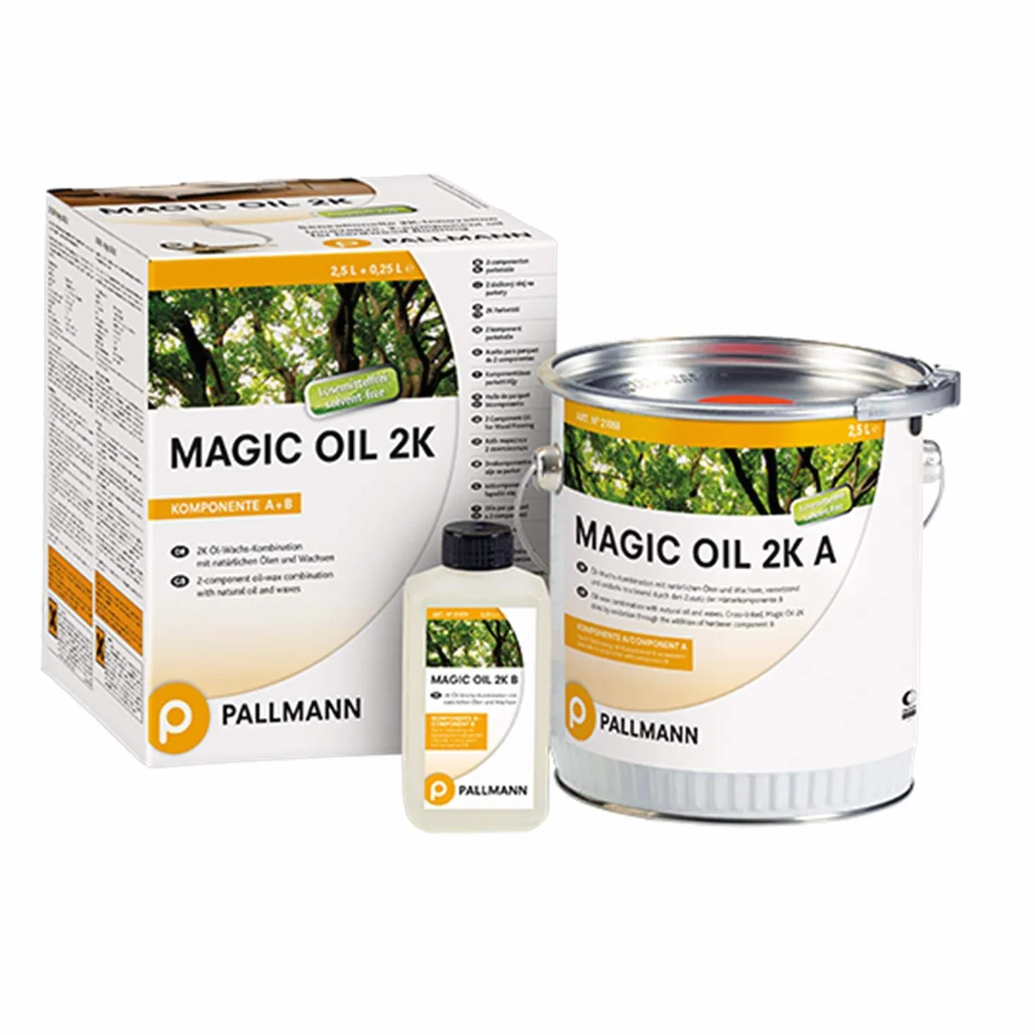 Pallmann Magic Oil 2K A/B - 2,75 litra
