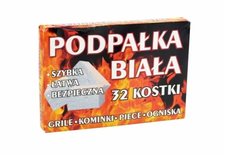 ROZPAŁKA PODPAŁKA DO GRILLA KOMINKA W KOSTKACH x32