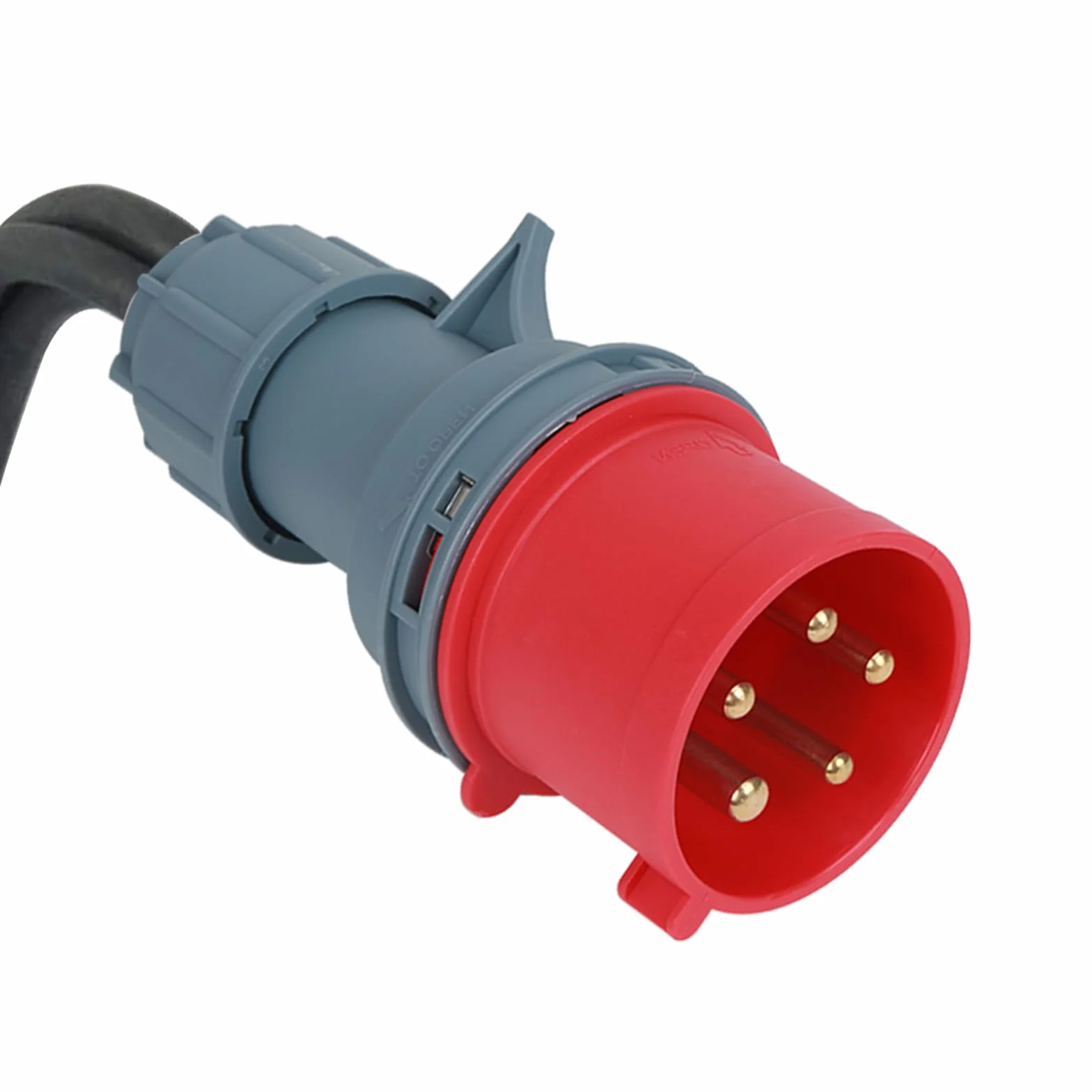 Adapter CEE rozdzielacz prądu 400 V 16 A wtyczka na 3 x 230 V złącze - H05RR-F 3 x 1,5 mm