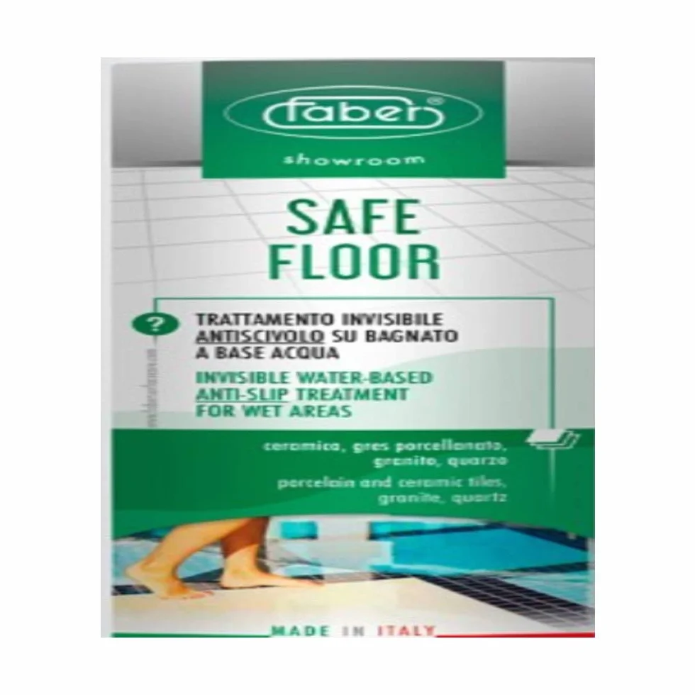 Faber Safe Floor płyn antypoślizgowy do podłóg ceramicznych, kamionki, granitu, kwarcu, do podłóg z powierzchniami zawierającymi krzem, płyn antypoślizgowy 1 litr
