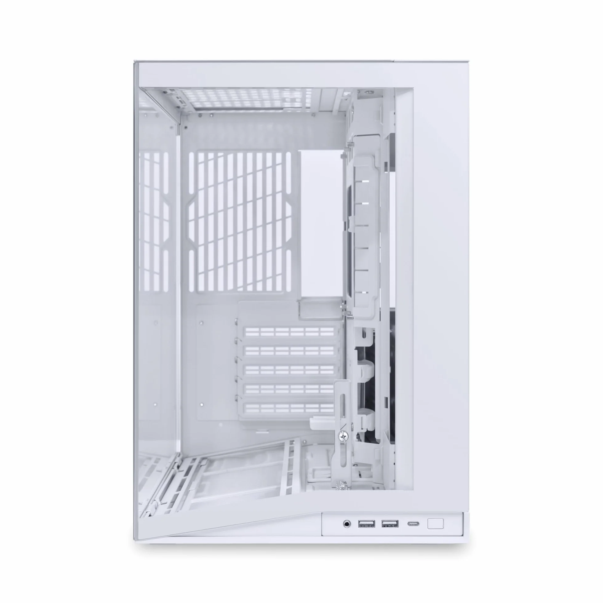 Lian Li O11 Dynamic Mini V2 PC-Gehäuse, Mini-Tower, ATX, Tempered Glass, weiß