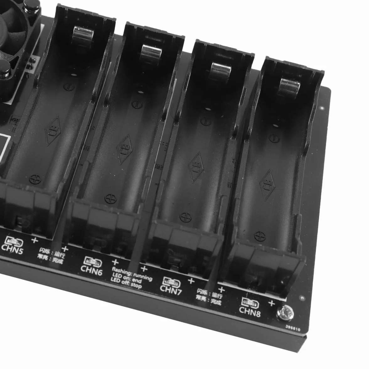 Tester baterii litowych 8-kanałowy 18650 z automatycznym ładowaniem rozładowaniem pomiarem pojemności i rezystancji wewnętrznej