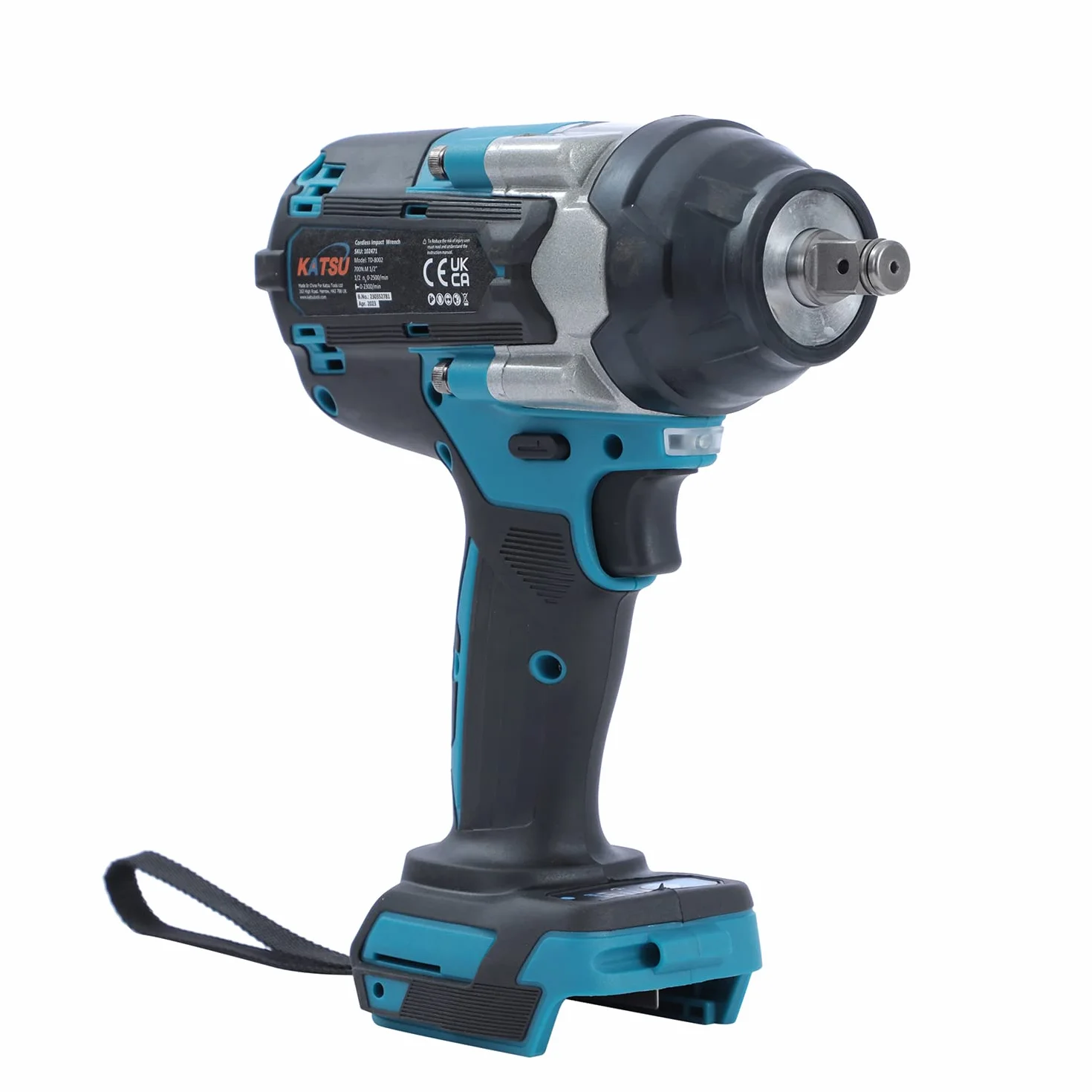 Katsu FIT-BAT akumulatorowa wkrętarka udarowa, bezszczotkowa 21 V 1/2", 700 Nm, bezprzewodowa, elektryczna wkrętarka udarowa, bez akumulatora lub ładowarki 102471