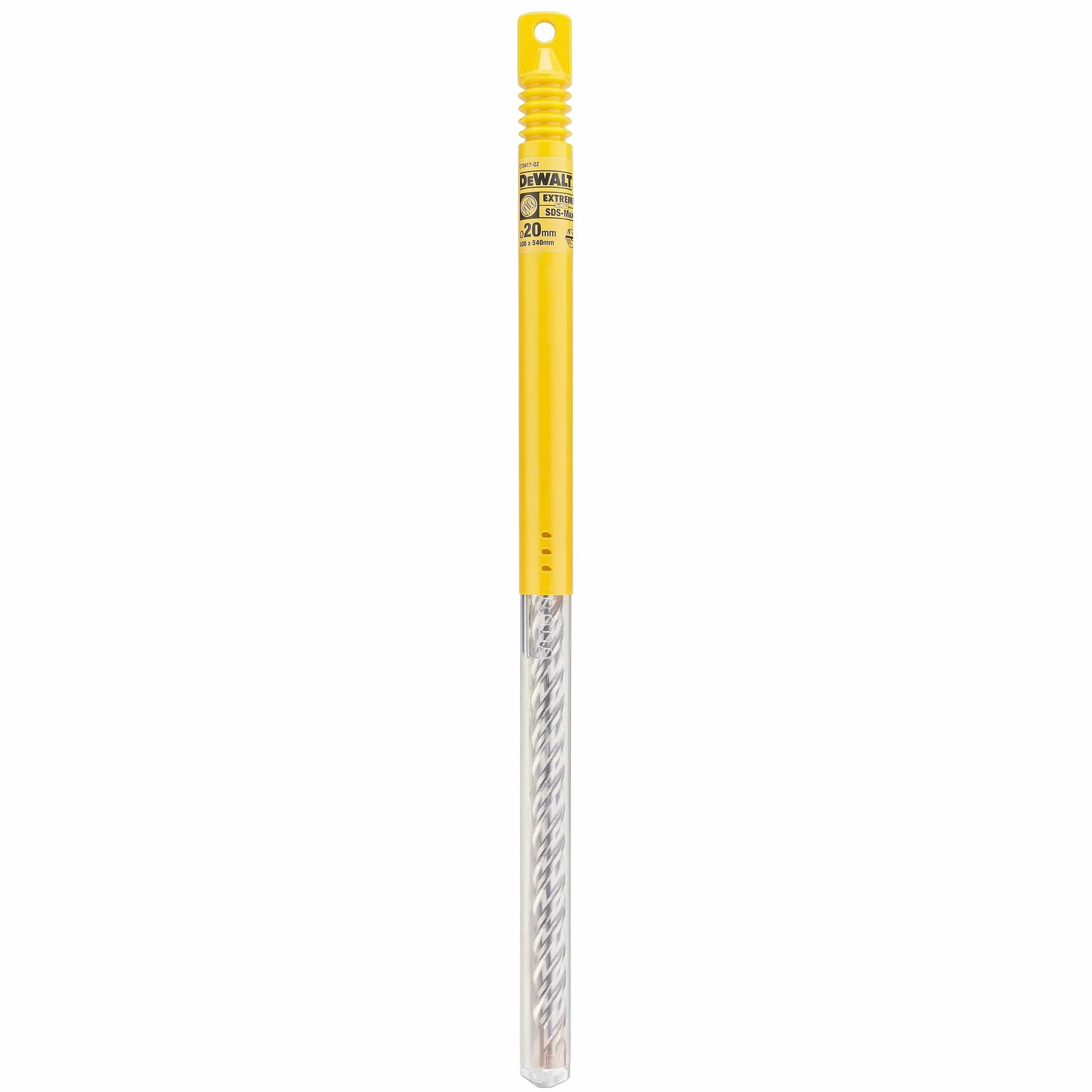 DeWalt Extreme wiertło udarowe SDS-max Ha (Ø 20 mm, długość całkowita 540 mm, długość robocza 400 mm, liczba ostrzy 4) DT9417