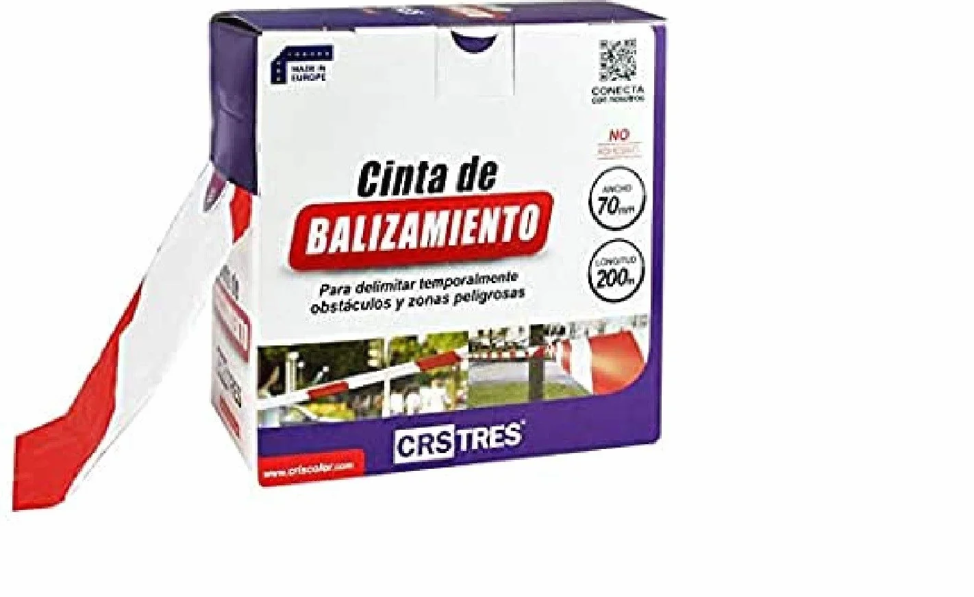 Criscolor 8436539080824 080824 Taśma Nawigacyjna, 70 mm x 200 m