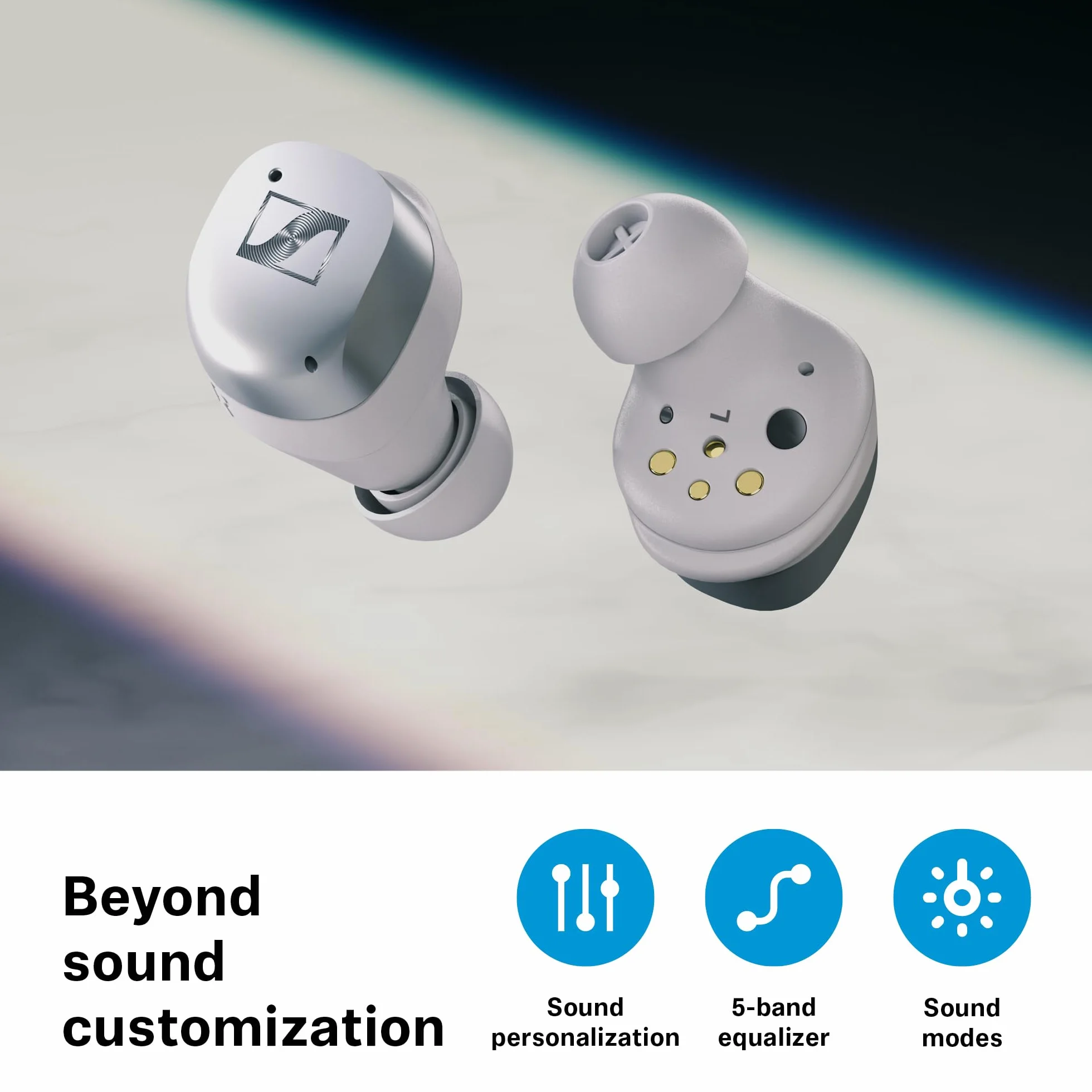 Sennheiser MOMENTUM True Wireless 4 Słuchawki Bluetooth 5.4 ANC 30h Czarny Grafitowy