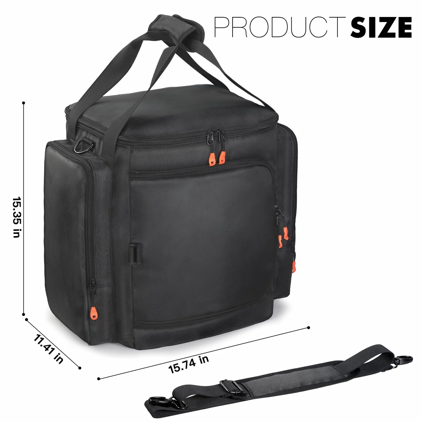Torba na głośnik JBL Partybox Encore Essential/Essential 2, przenośny pokrowiec z kieszeniami
