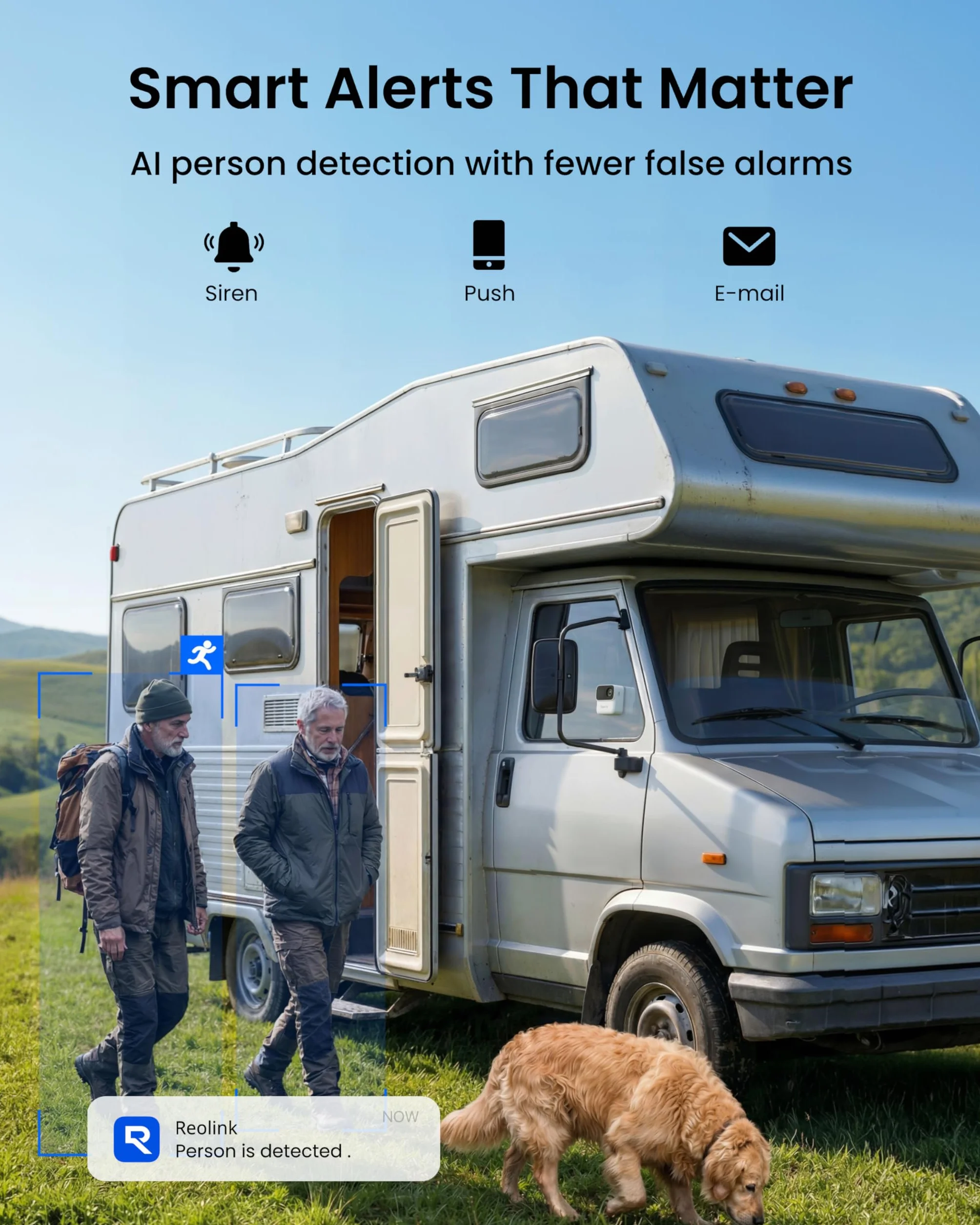 Reolink Argus MagiCam z zestawem Home Hub Mini, zewnętrzna kamera bateryjna 2 MP/1080p, wodoodporność IP67, dwa sposoby zasilania, montaż magnetyczny, zdalny dostęp, inteligentne odtwarzanie