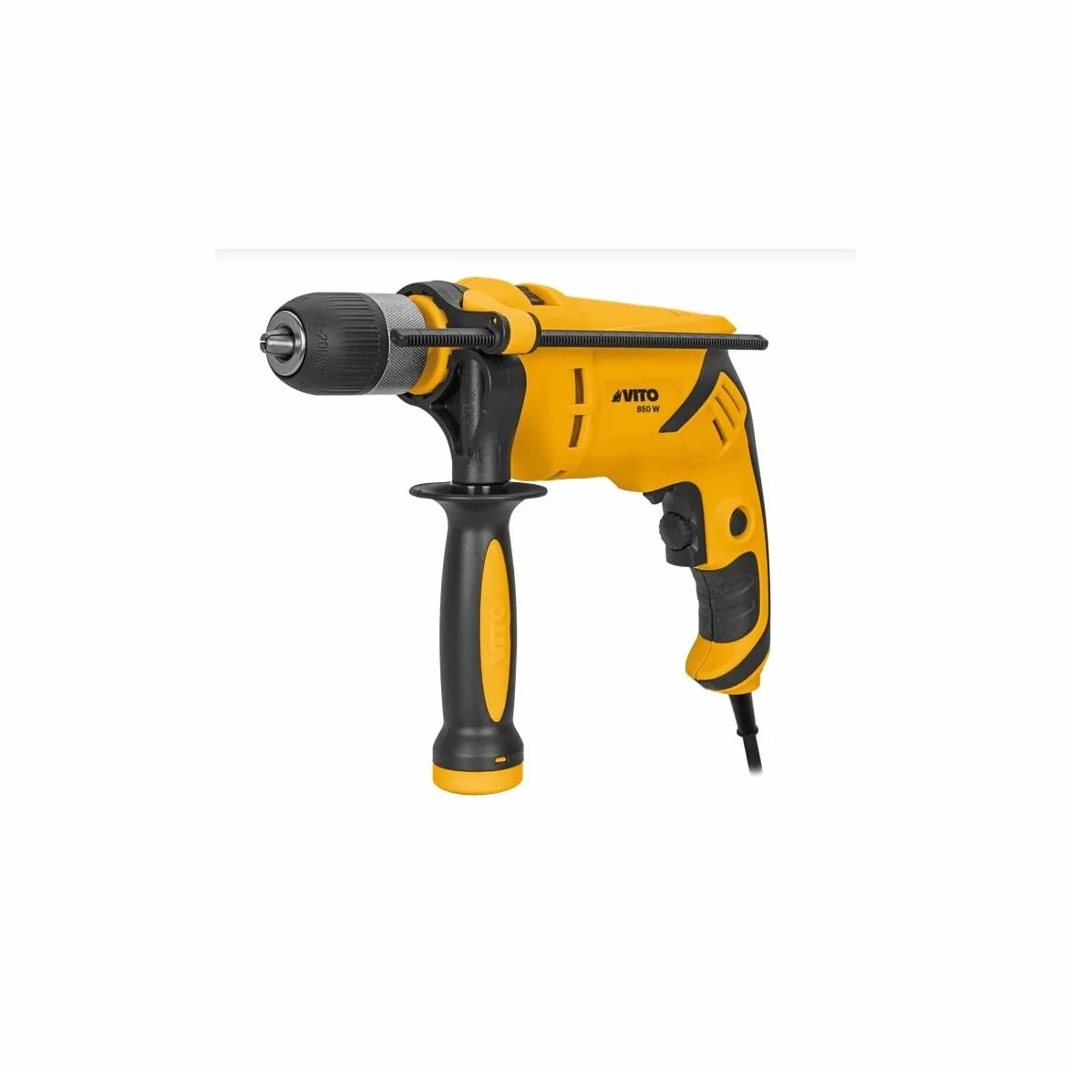 Wiertło udarowe VITO 850W uchwyt automatyczny 13 mm - uchwyt SOFT GRIP ściemniacz