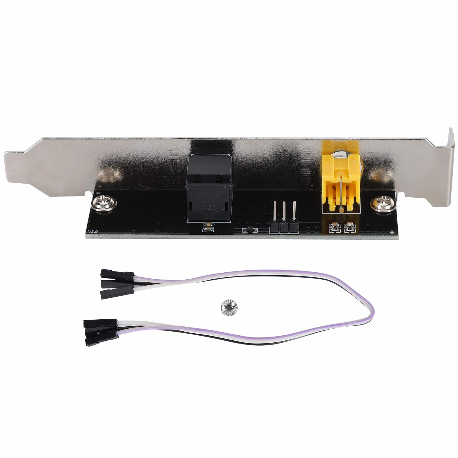 PC cyfrowy adapter wyjścia audio SPDIF RCA optyczny koncentryczny 24-bit 192 kHz uchwyt na kabel DAC