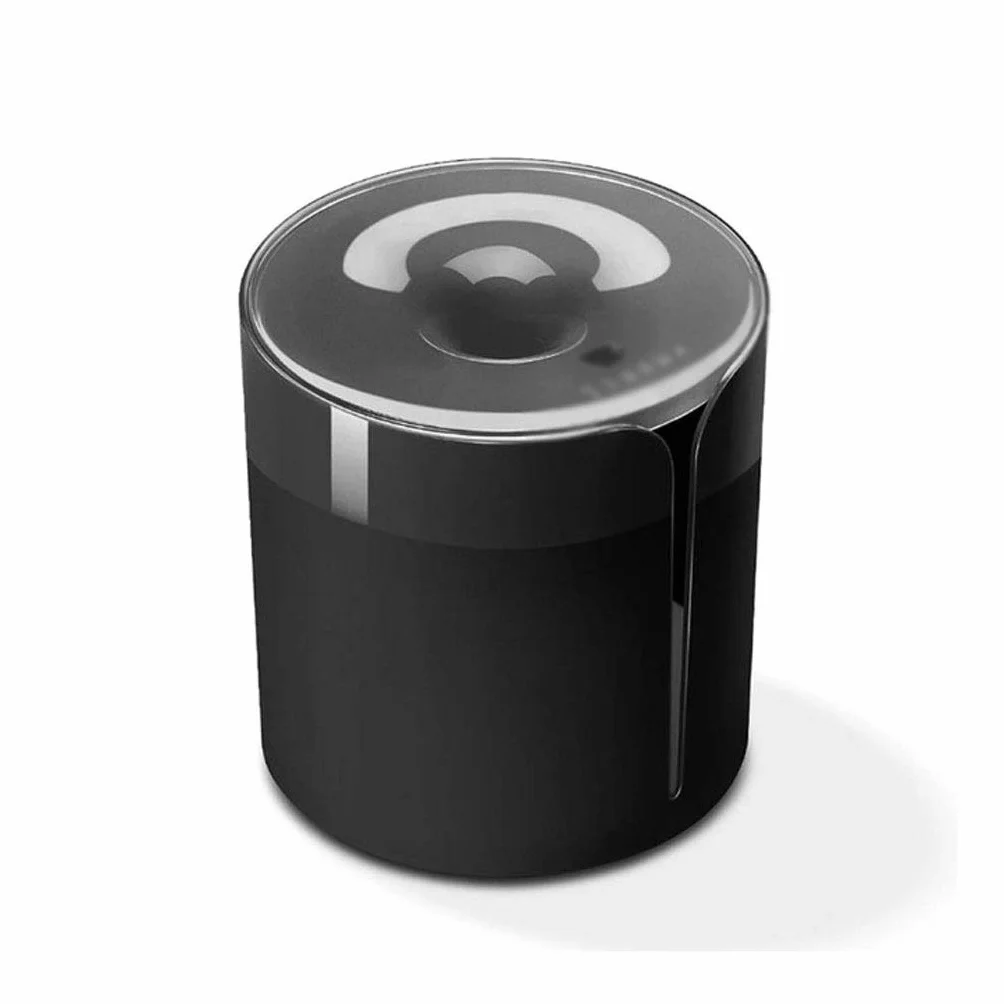 Naścienny uchwyt na papier toaletowy Okrągły pojemnik na chusteczki Pojemnik na serwetki Dozownik ręczników Wodoodporny do samochodu w łazience(Black)