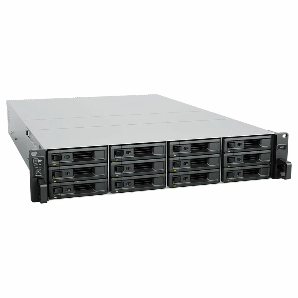 Synology SA3610 serveur de stockage NAS Rack 2U Ethernet LAN Noir Gris