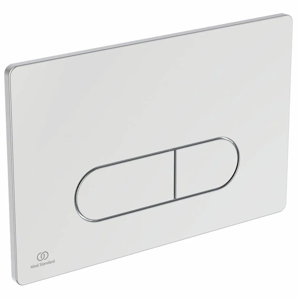 Ideal Standard T4931AA Prosys 80 spłuczka do toalety stojącej + płytka mechaniczna Oleas M1 chromowana