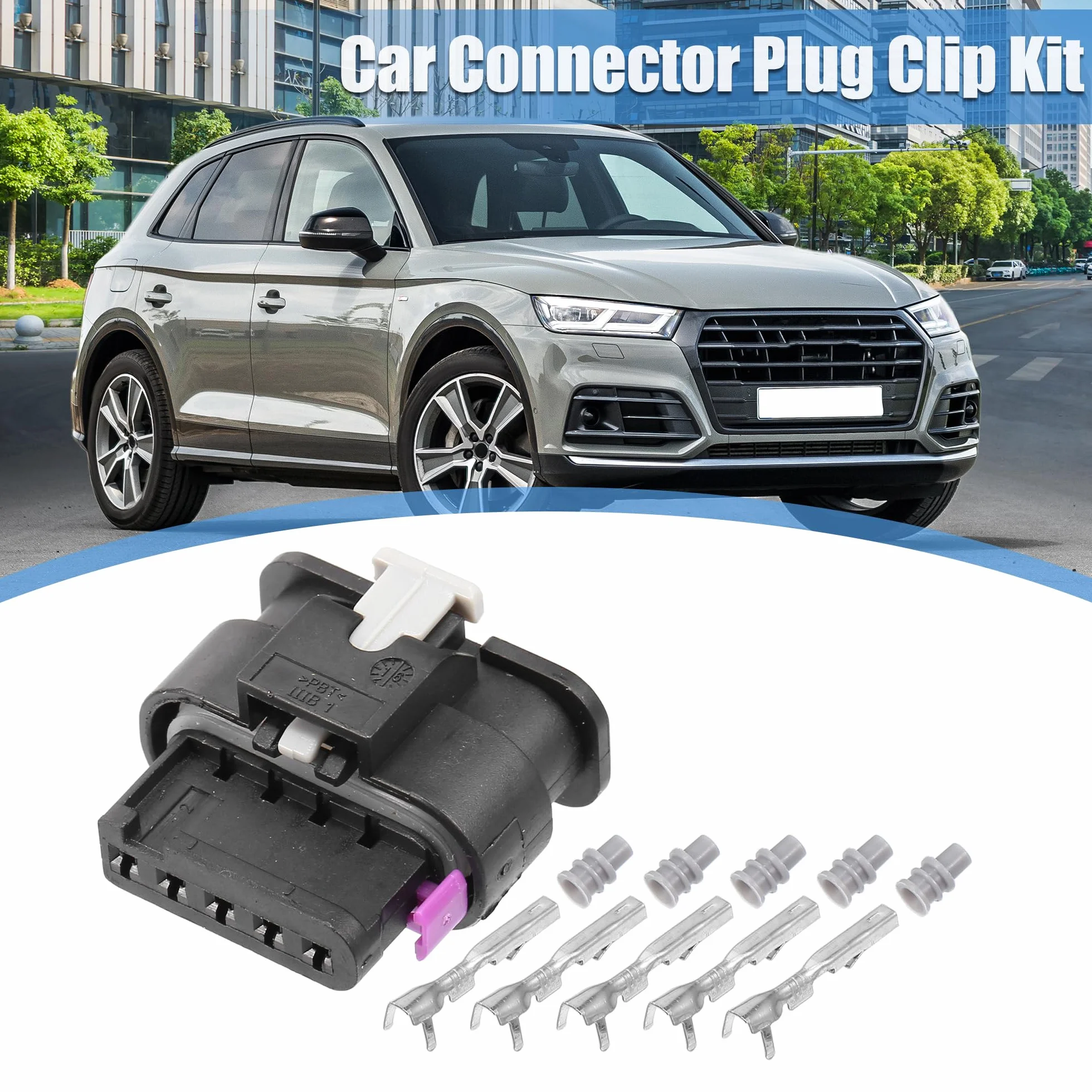 QUARKZMAN złącze wtykowe MAF 5 pinów 4F0973705 do VW Audi