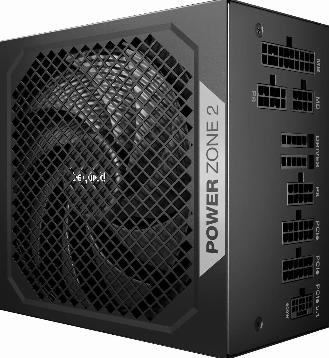 be quiet! Power Zone 2 zasilacz sieciowy 1000 W 80 Plus Platinum Cybenetics Platinum chłodzenie półpasywne Pure Wings 3 wentylator 140 mm PCIe 5.1 ATX