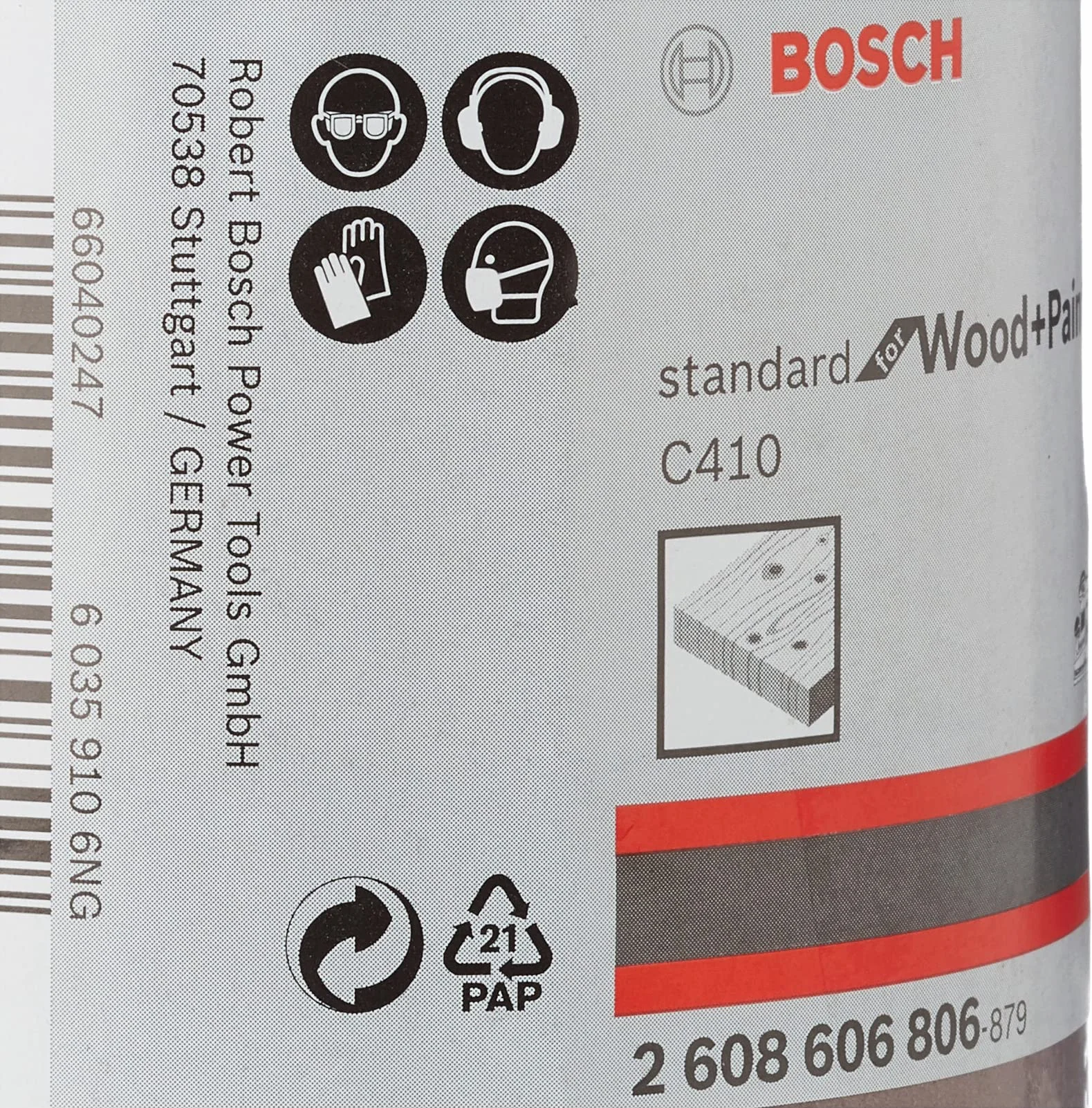 Bosch Professional Rolka szlifierska do miękkiego drewna (93 mm, 5 m, ziarnistość 180, C410)