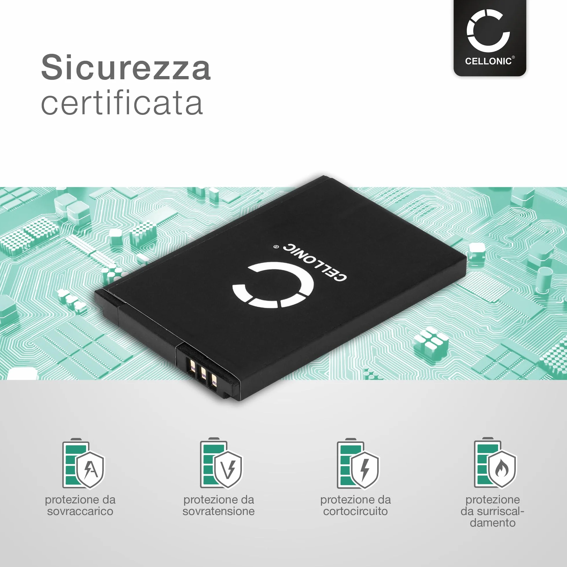 CELLONIC® Akumulator zastępczy V30145-K1310-X445,4250366817255,S30852-D2152-X1 do Siemens Gigaset SL400 SL400a SL400h SL4 Gigaset SL78 SL785 SL788, SL6100 SLh SLh SL610h SLh SLh SLh SL61000 610 Pro, 850 mAh, akumulator wielokrotnego ładowania