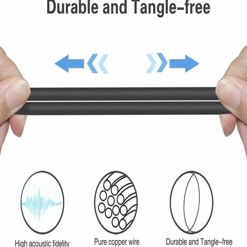 Zamienny kabel Aux 3,5 mm do Beats Solo 2 3 HD Studio Pro Detox Wireless z mikrofonem i regulacją głośności