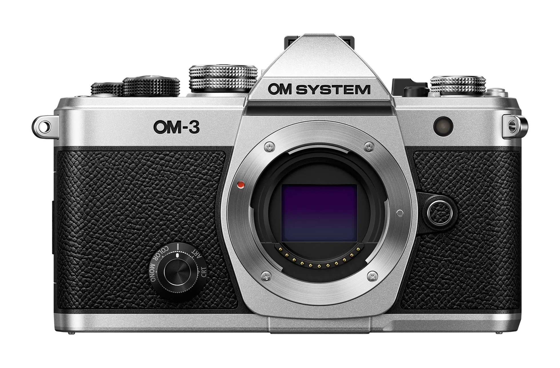 OM SYSTEM OM-3 Aparat systemowy Mikro Cztery Trzecie, 20-megapikselowa matryca warstwowa BSI, 5-osiowa stabilizacja obrazu, srebrny