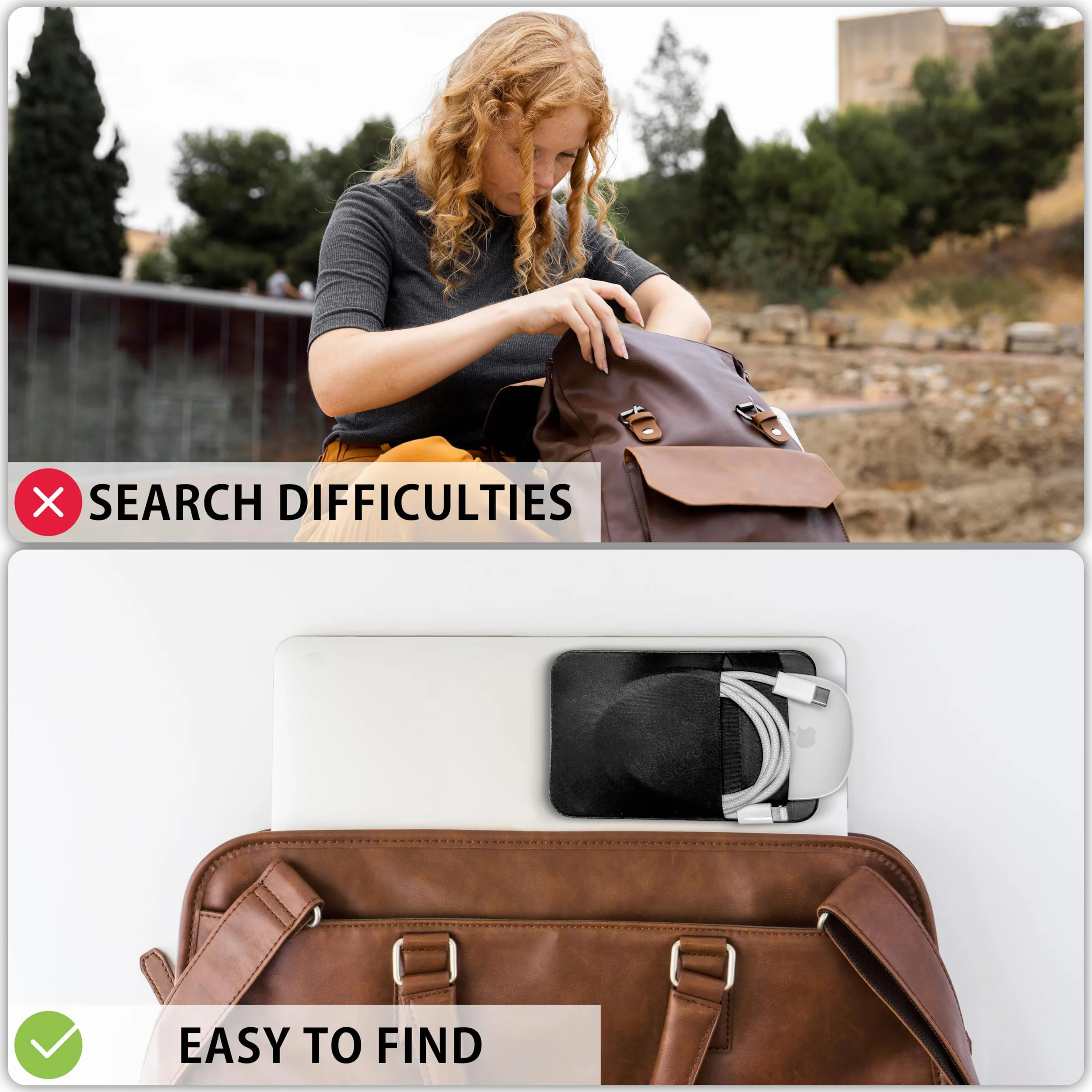 MyGadget Etui na zewnętrzny dysk twardy samoprzylepny czarny