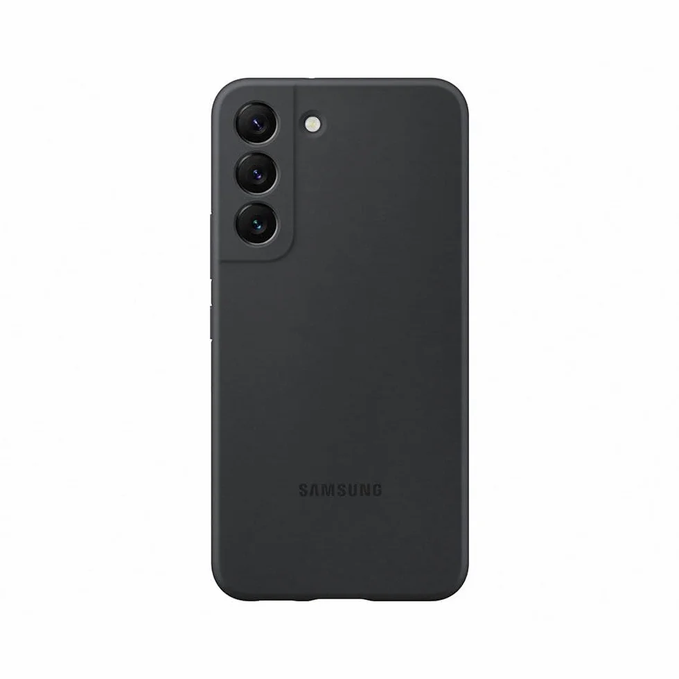 Galaxy S22 S901 Silicone Cover Black