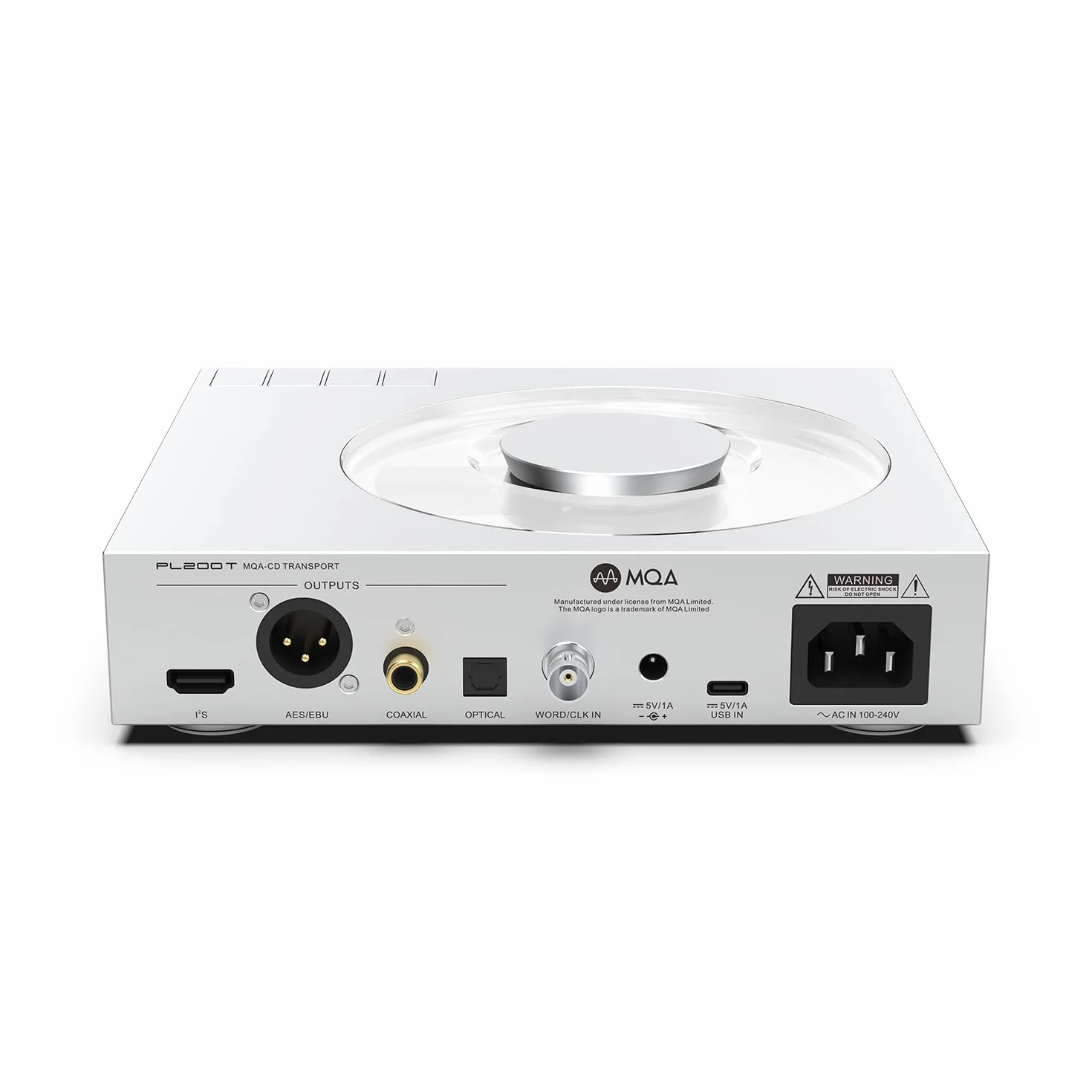 SMSL PL200T MQA-CD odtwarzacz cyfrowy 32bit/768kHz DSD512 Hi-Fi dekoder optyczny I²S AES