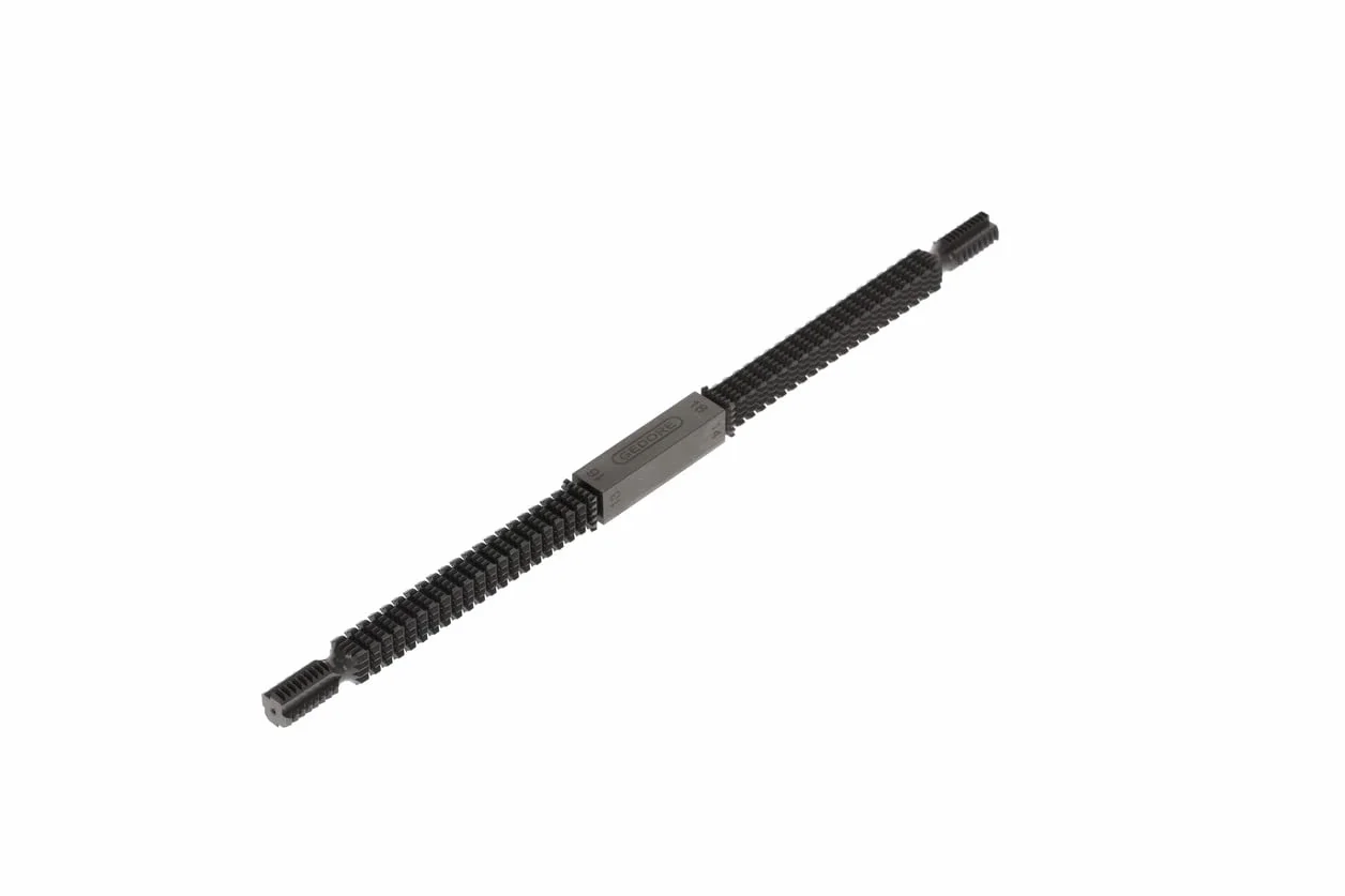 GEDORE Pilnik gwintowany 140A do gwintów wewnętrznych i zewnętrznych, ulepszona stal chromowo-wanadowa, powłoka ISO niklowana, 24 cm - 11 cm