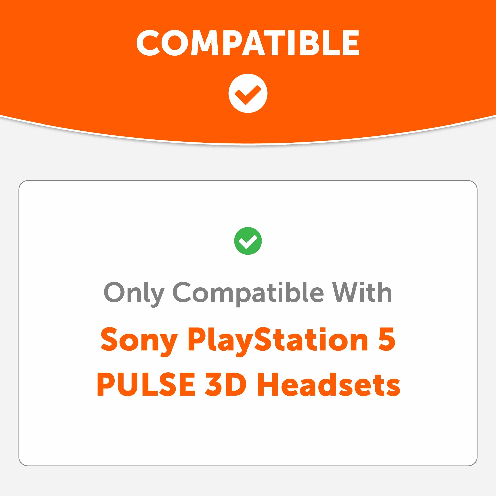 WC Freeze Pulse 3D - chłodzące żelowe nauszniki kompatybilne z Sony PS5 Pulse 3D, wyprodukowane przez Wicked Cushions | Grubsze poduszki i szersze otwory | Black