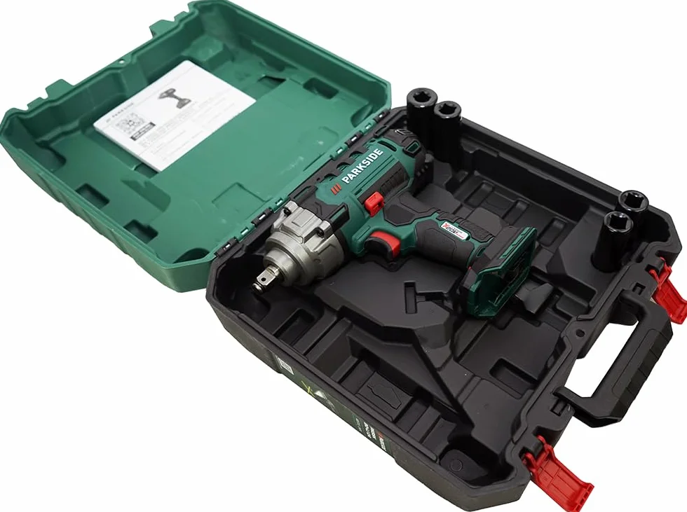 HEADNMORE® Bundle – PARKSIDE® 20 V akumulatorowa wkrętarka udarowa PASSK 20-Li C4 + breloczek do kluczy