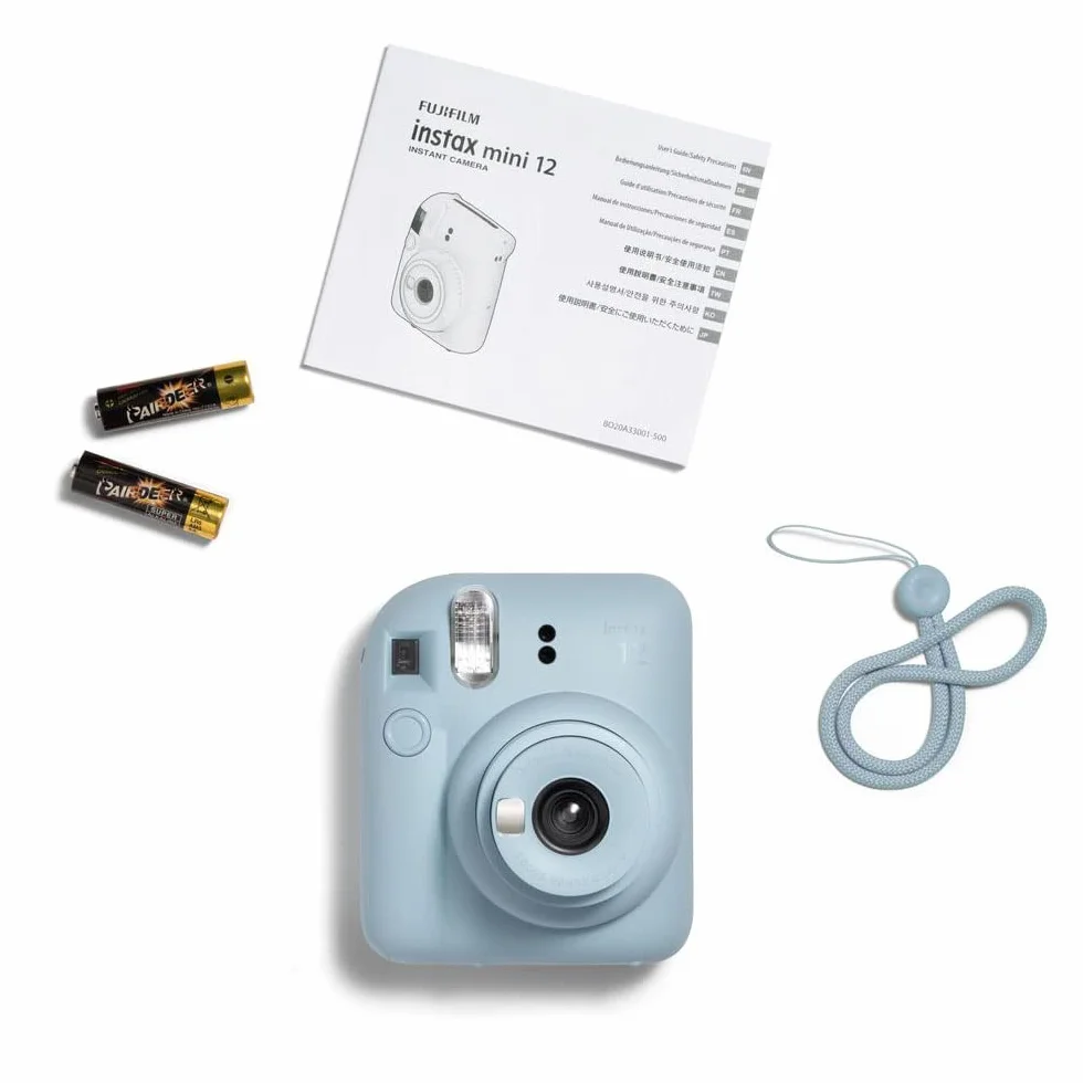 Fujifilm Instax Mini 12 aparat natychmiastowy pastelowy niebieski z 40 filmami