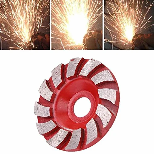 Diamentowa tarcza garnkowa, diamentowa tarcza szlifierska 100 mm, beton, granit, ceramiczna tarcza szlifierska, narzędzie ścierne, kształt misy, narzędzia ceramiczne