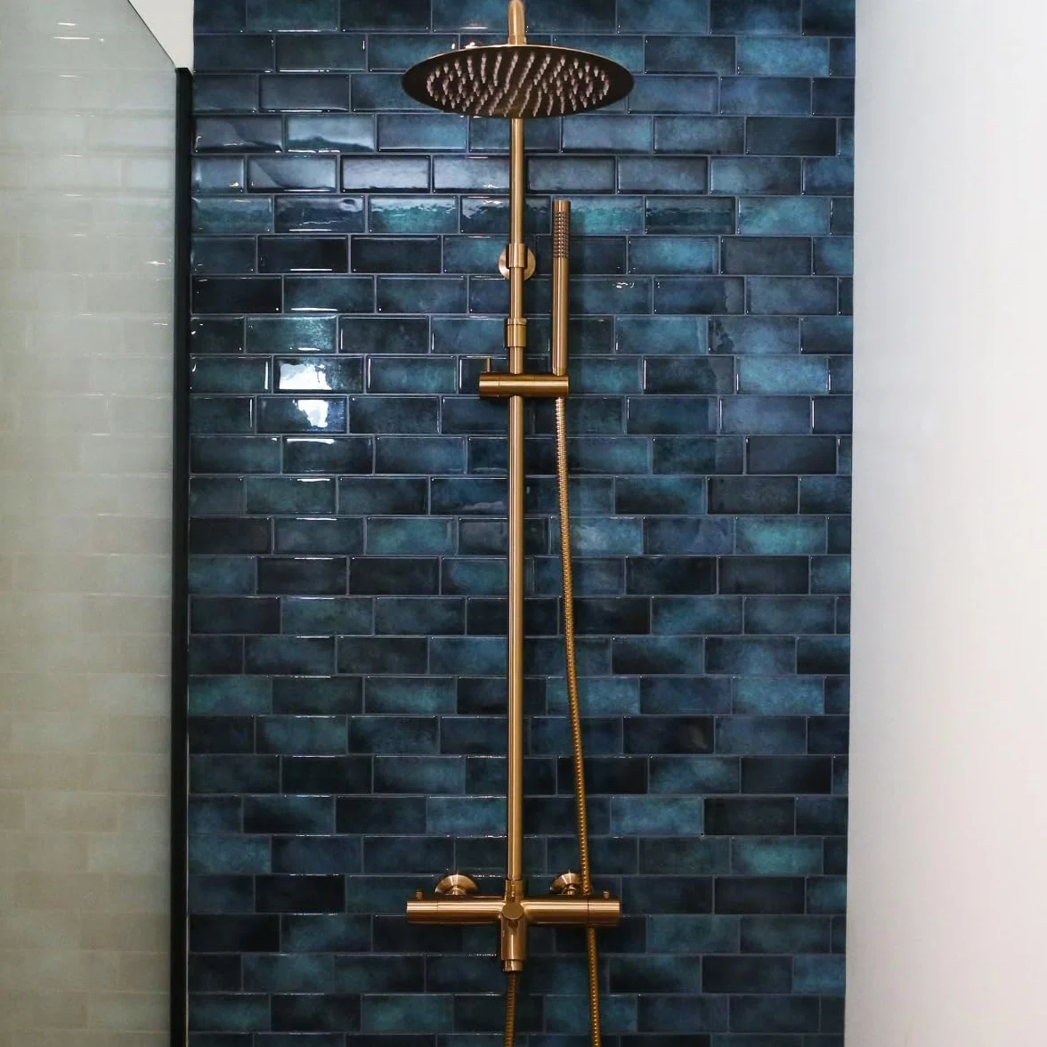 Essebagno 9026017 luisa II 250 kolumna łazienka/prysznic z termostatyczną miedzianą