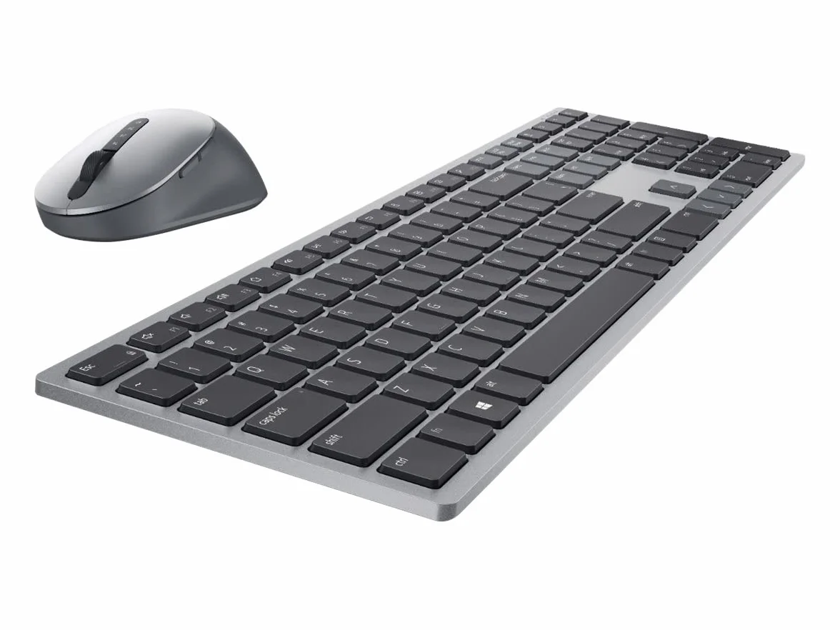 Dell KM7321W Bezprzewodowy Zestaw Klawiatury i Myszy US International QWERTY Czarny