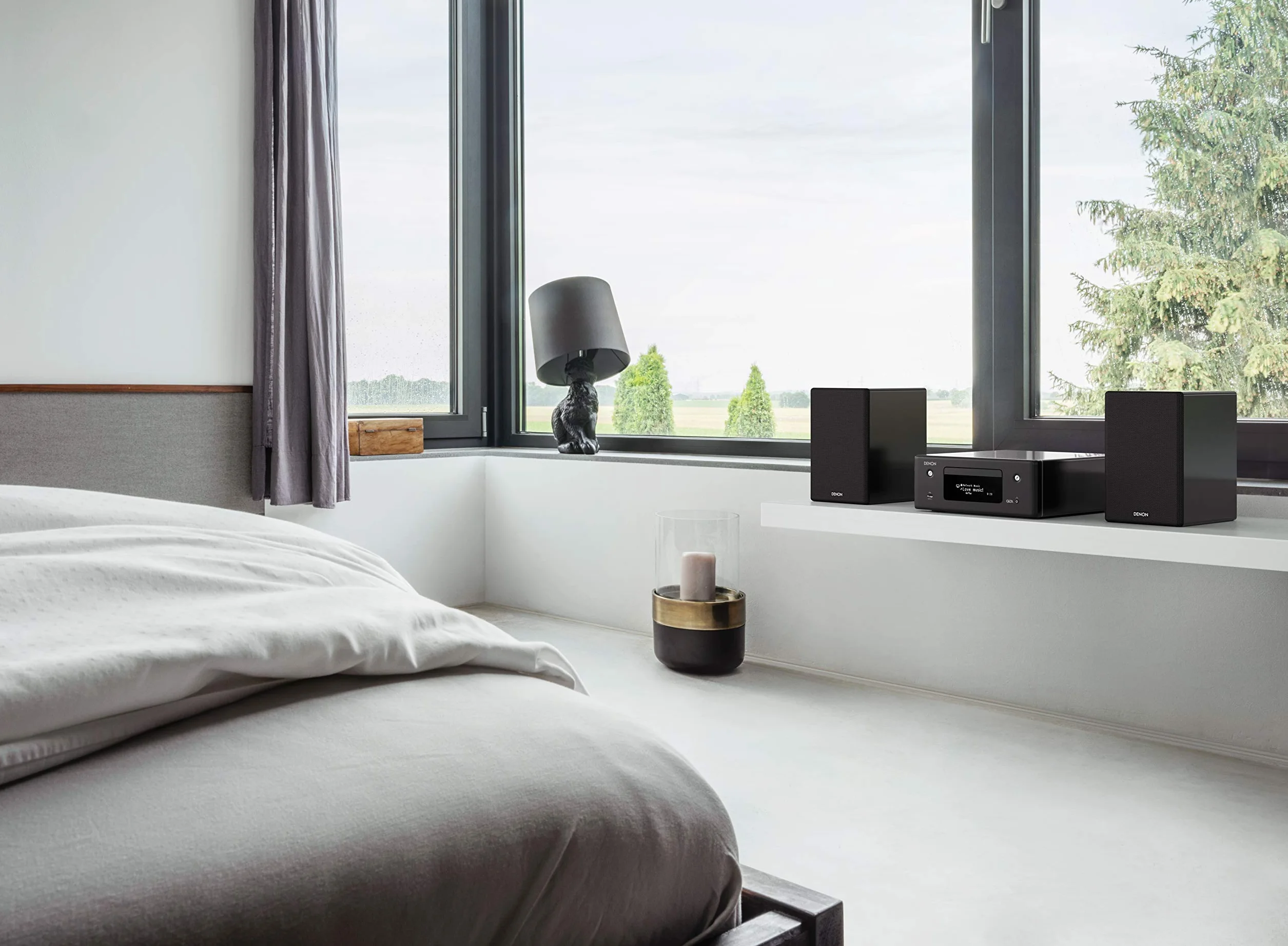 Denon RCDN10BKE2 Zestaw Stereo Czarny